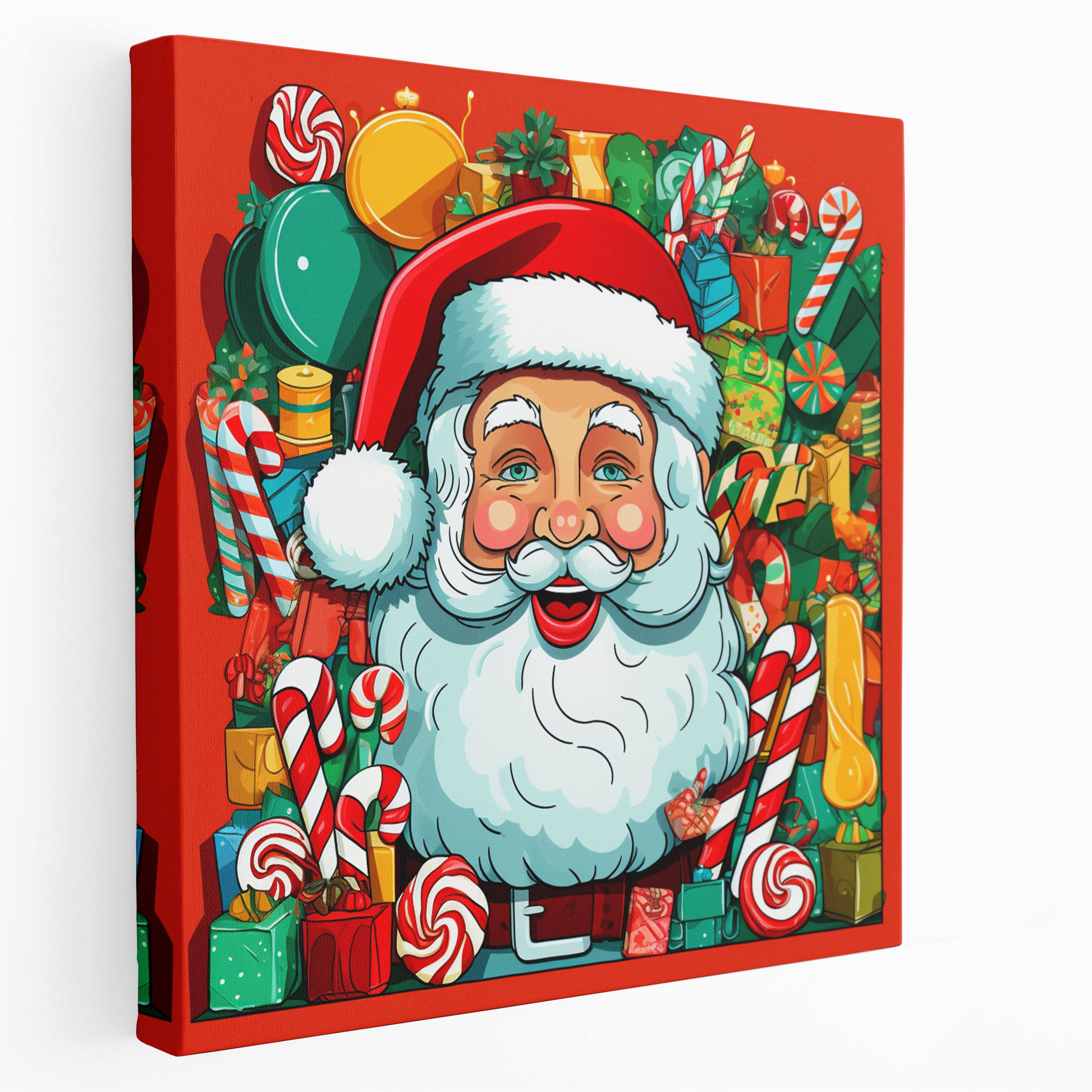 Christmas Wall Art - Pop Art Collage - Christmas, Canvas Print, Christmas, Gifts