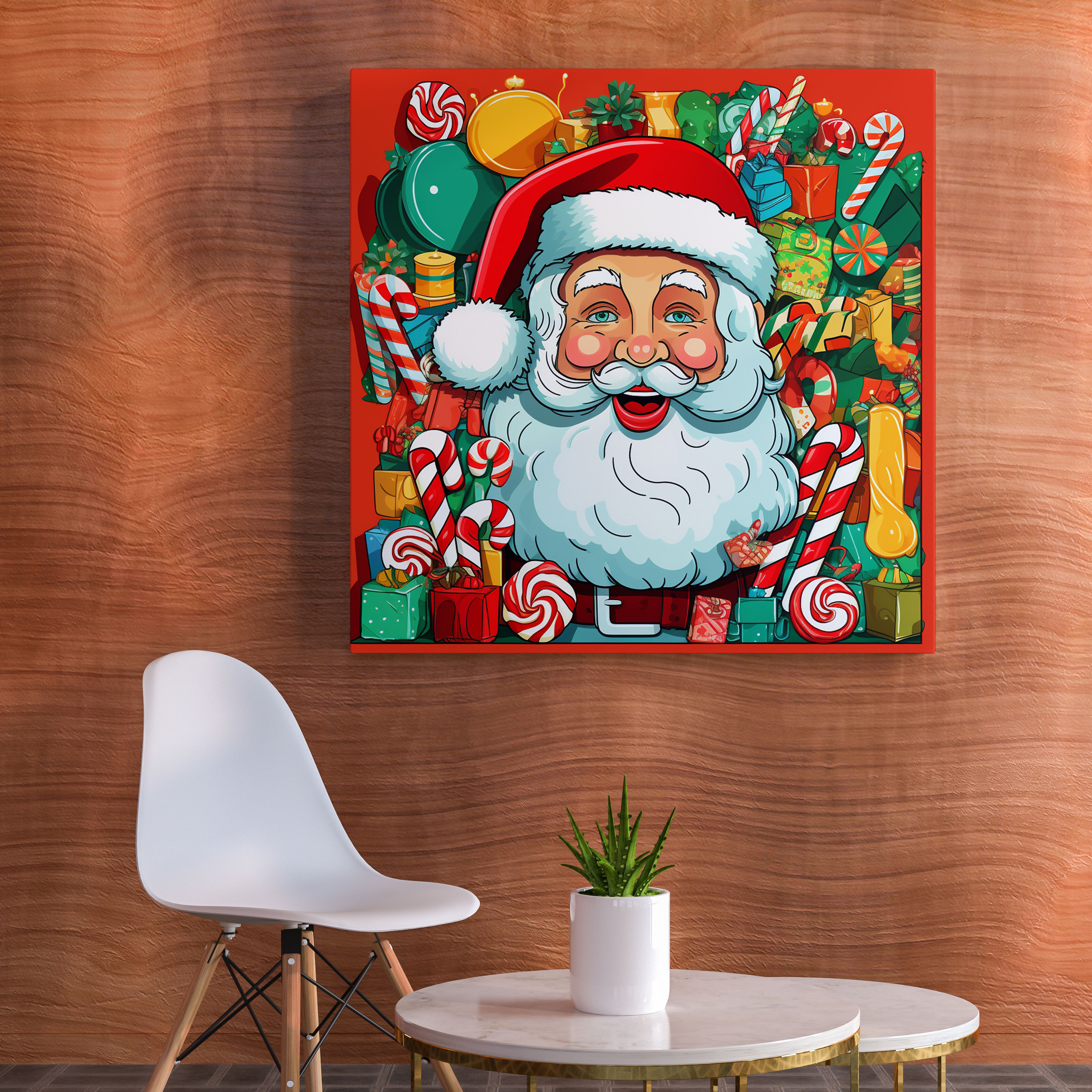 Christmas Wall Art - Pop Art Collage - Christmas, Canvas Print, Christmas, Gifts