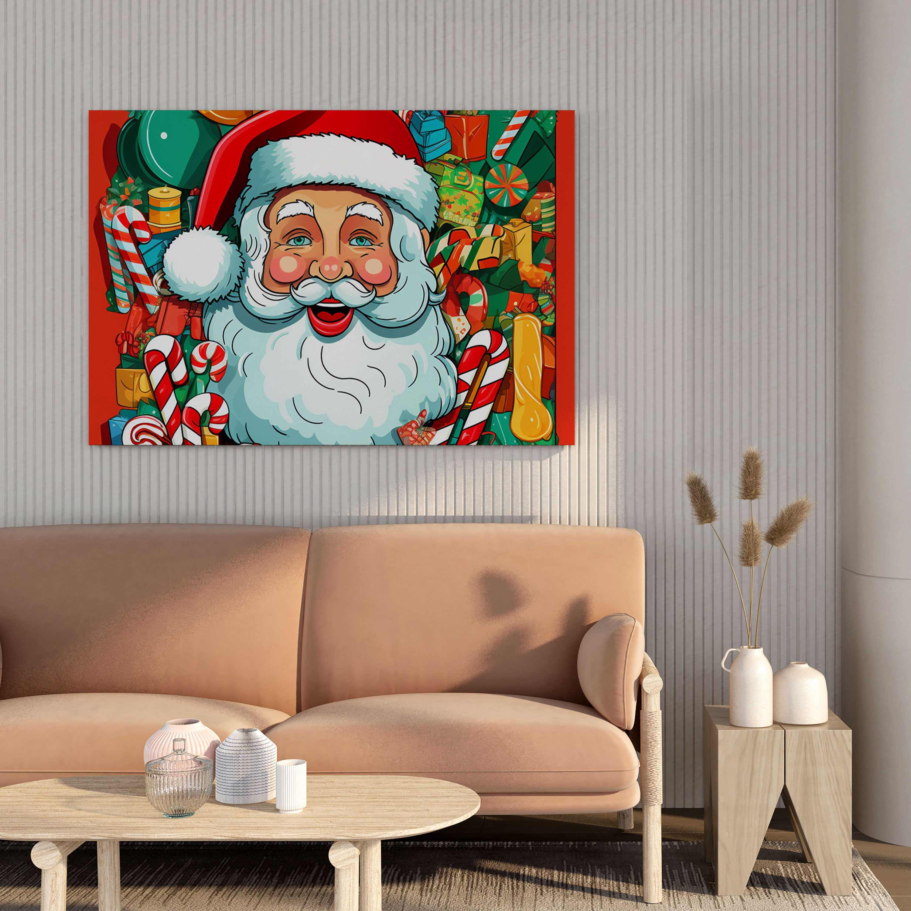 Christmas Wall Art - Pop Art Collage - Christmas, Canvas Print, Christmas, Gifts