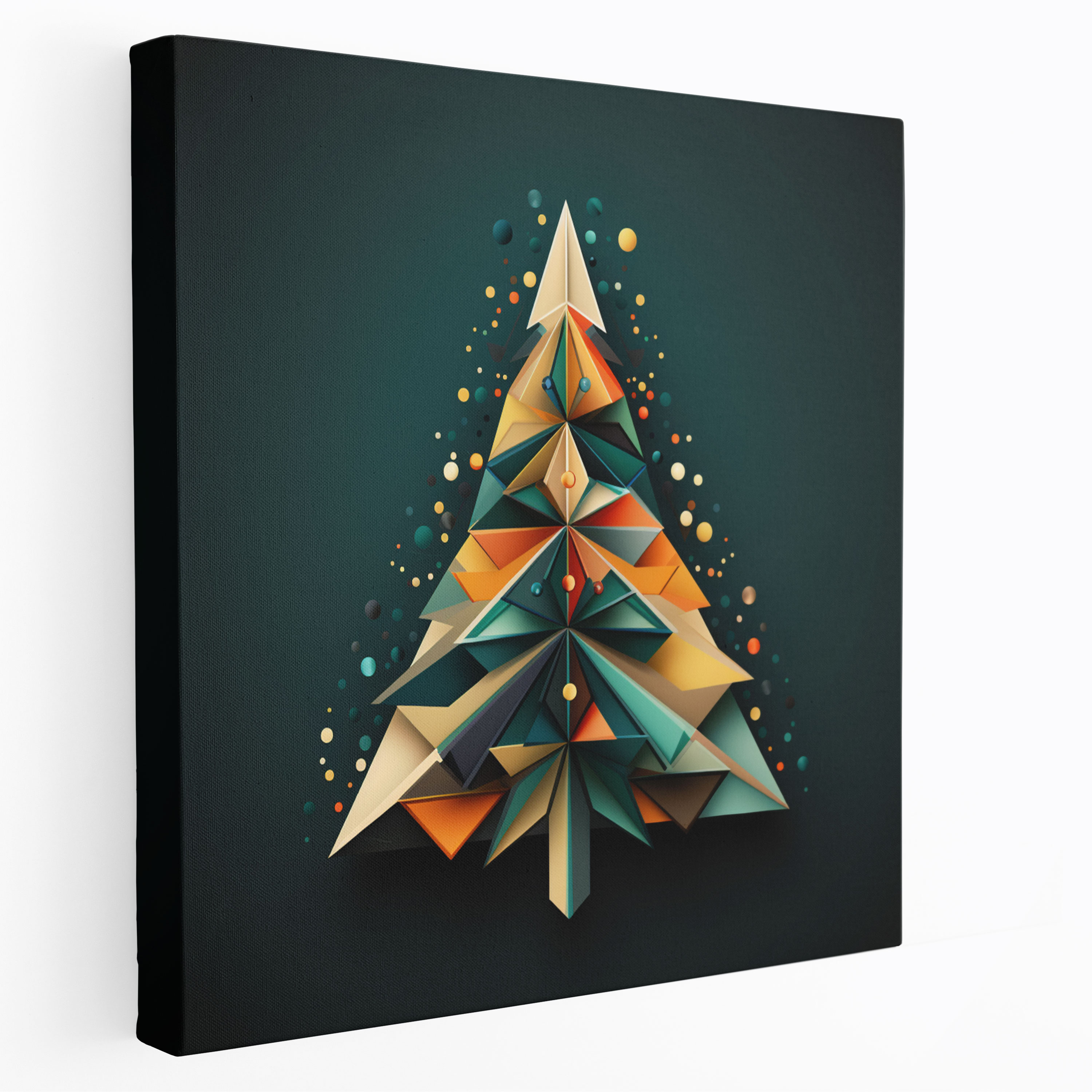 Christmas Wall Art - Geometric Tree - Christmas, Christmas, Canvas Print, Christmas Tree