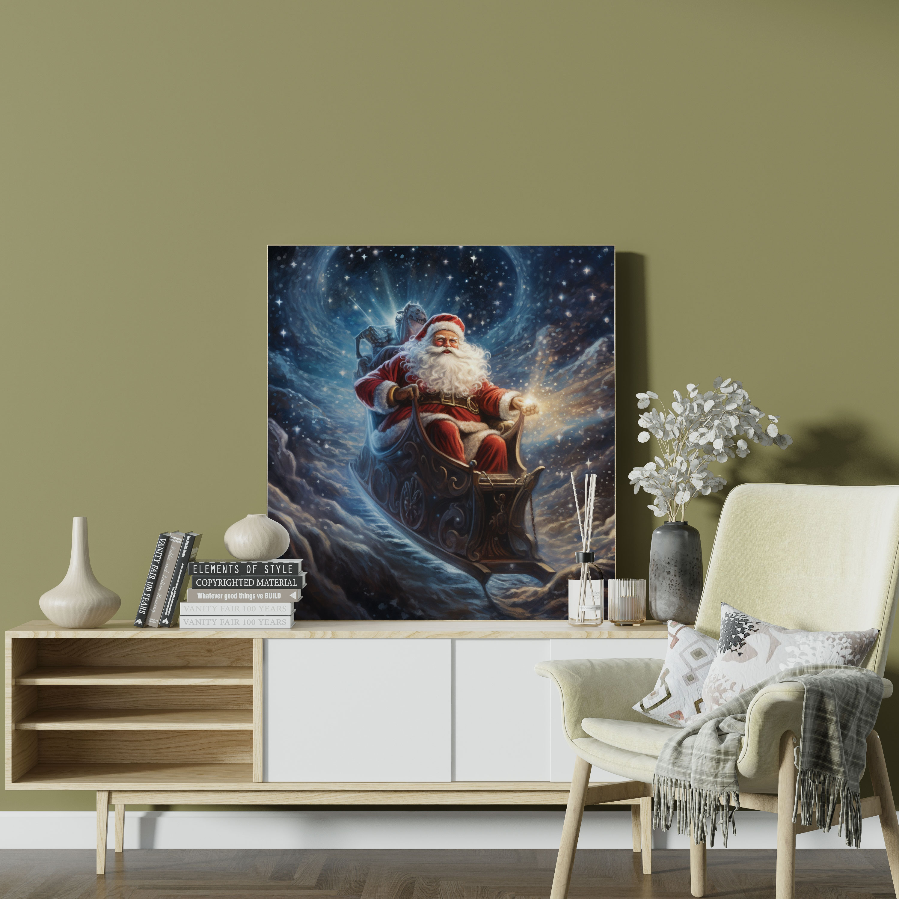 Christmas Joy Wall Art - Christmas, Wall Decoration, Canvas, Wall Art