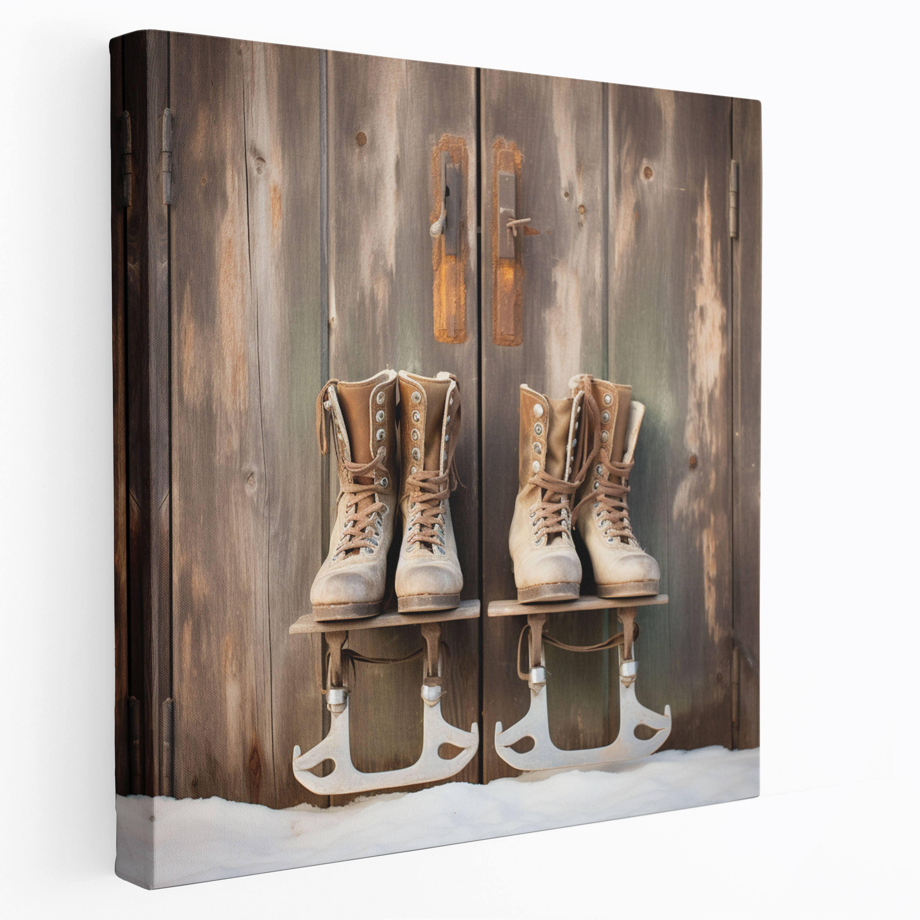 Winter Wonderland Canvas Print - Christmas, Enchanting Spirit, Wall Decoration, Beauty Of Winter