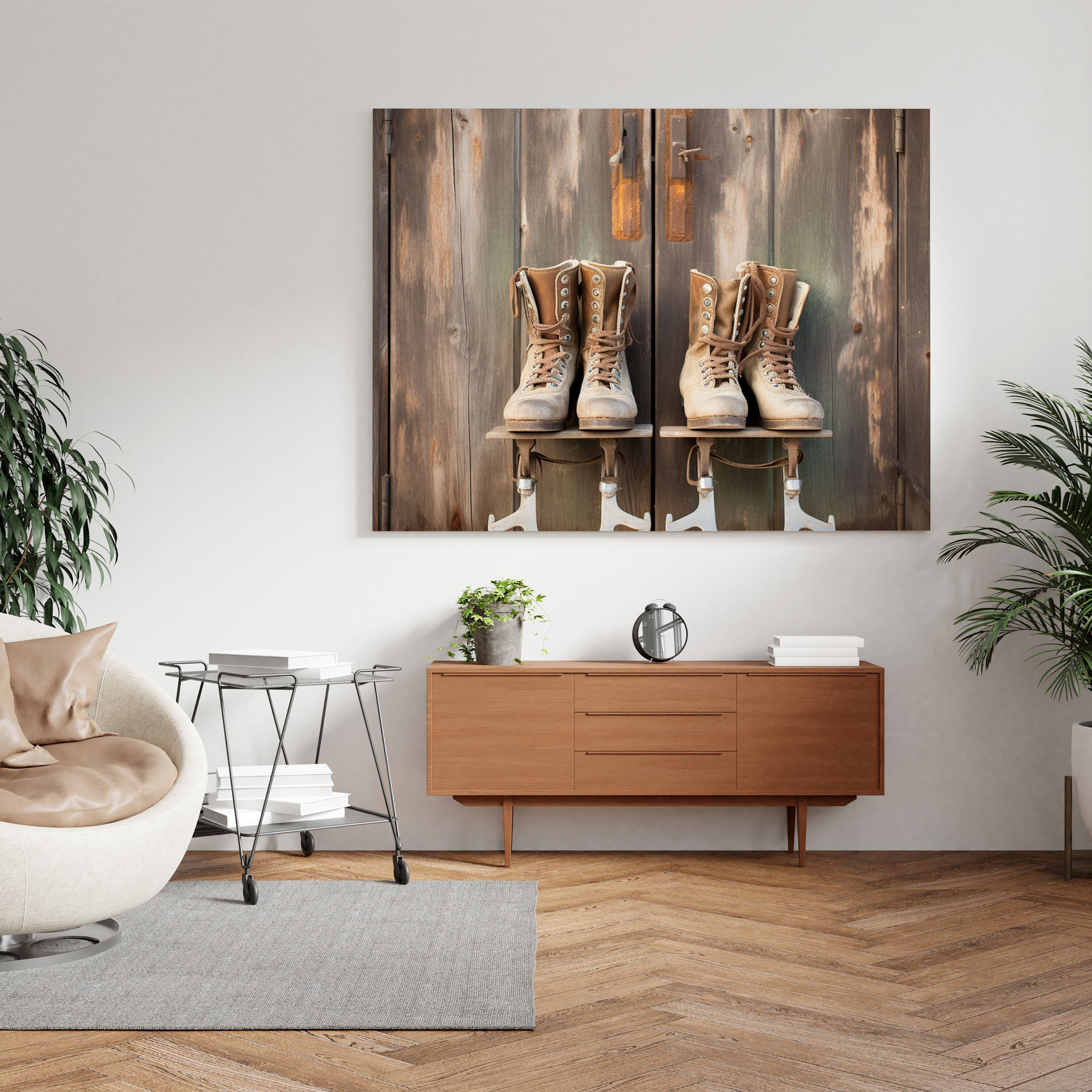 Winter Wonderland Canvas Print - Christmas, Enchanting Spirit, Wall Decoration, Beauty Of Winter
