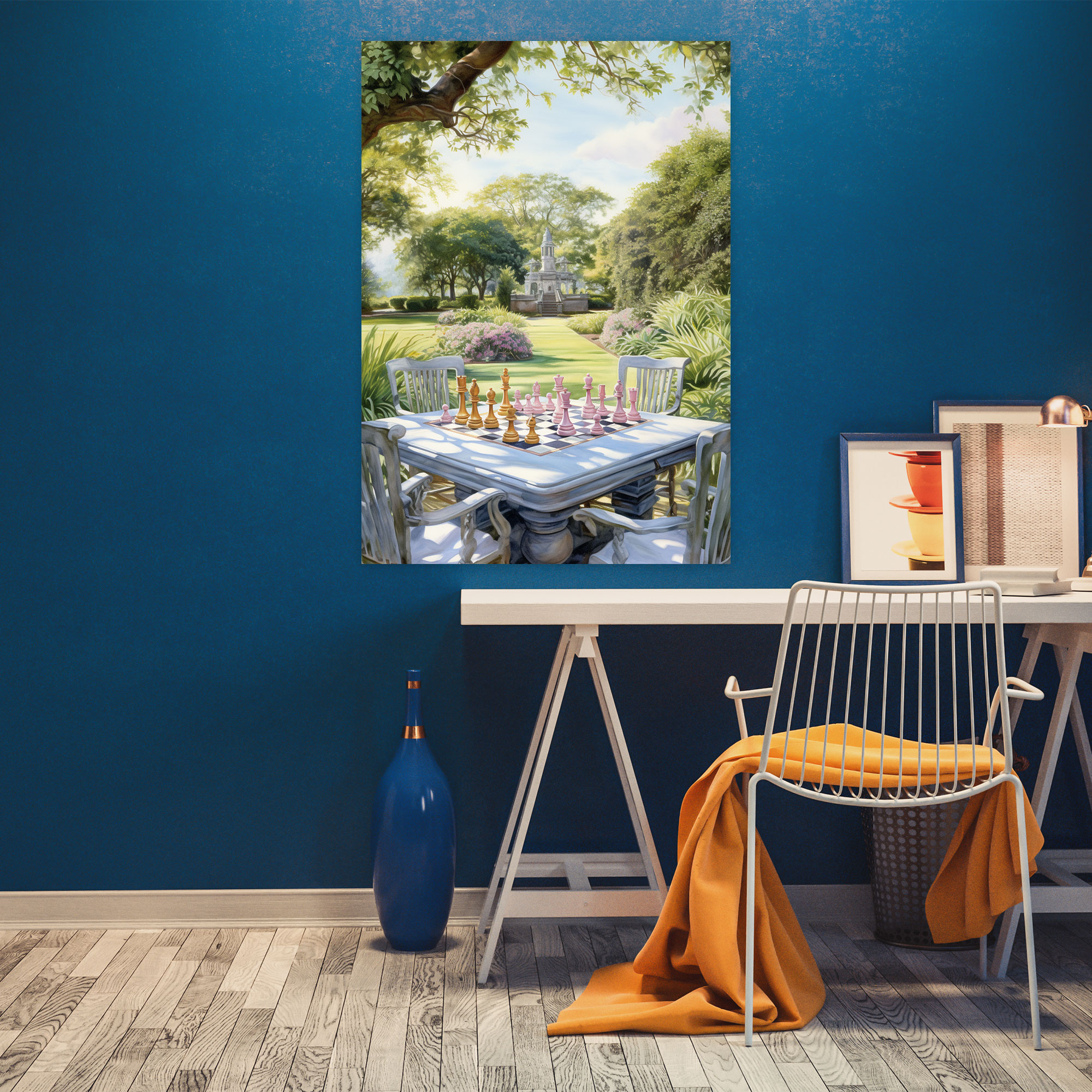 Chess Wall Art - Chess, Home Decoration, Chess, Canvas Wall Art