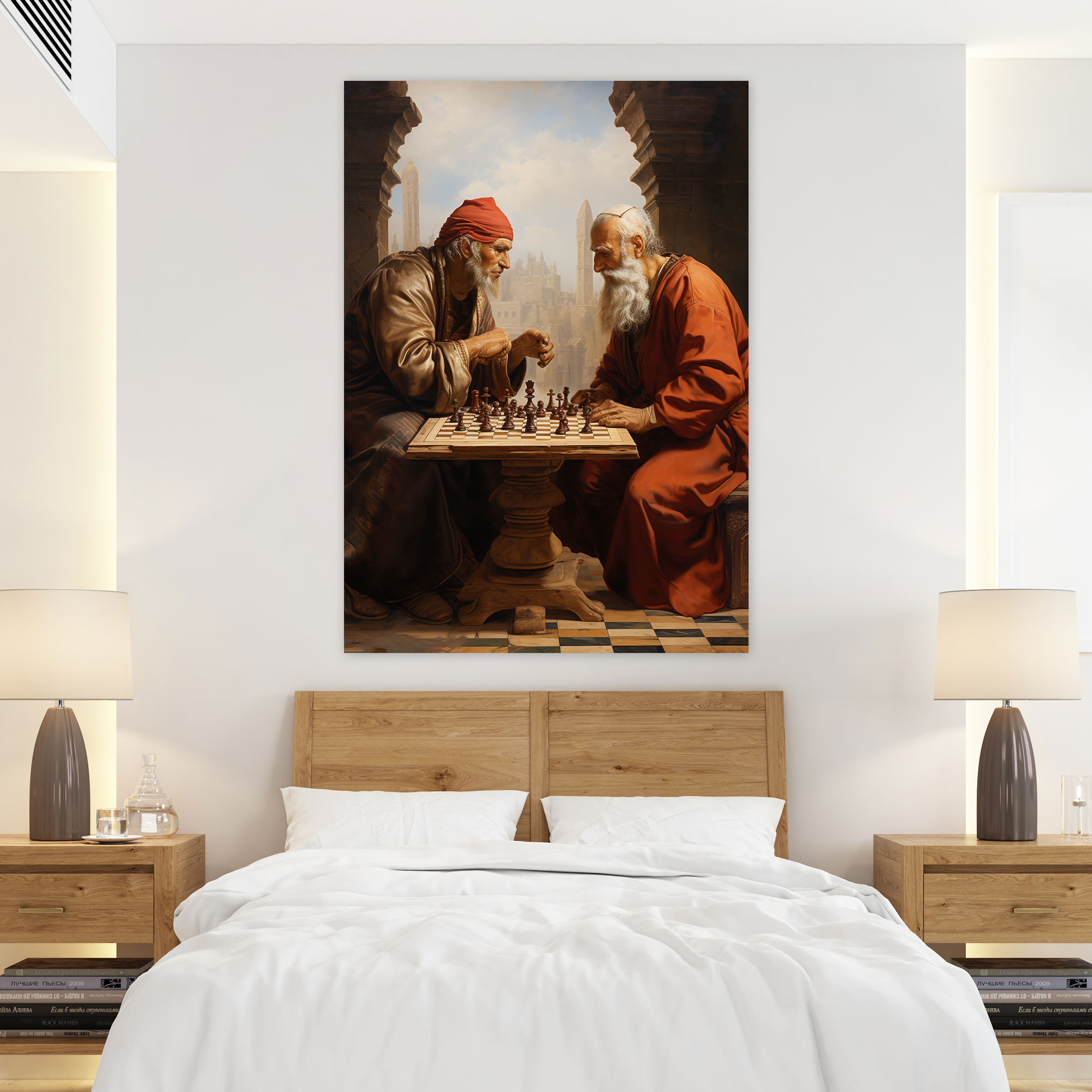 Chess Masters Canvas Print - Chess, Canvas, Chess, Wall Art