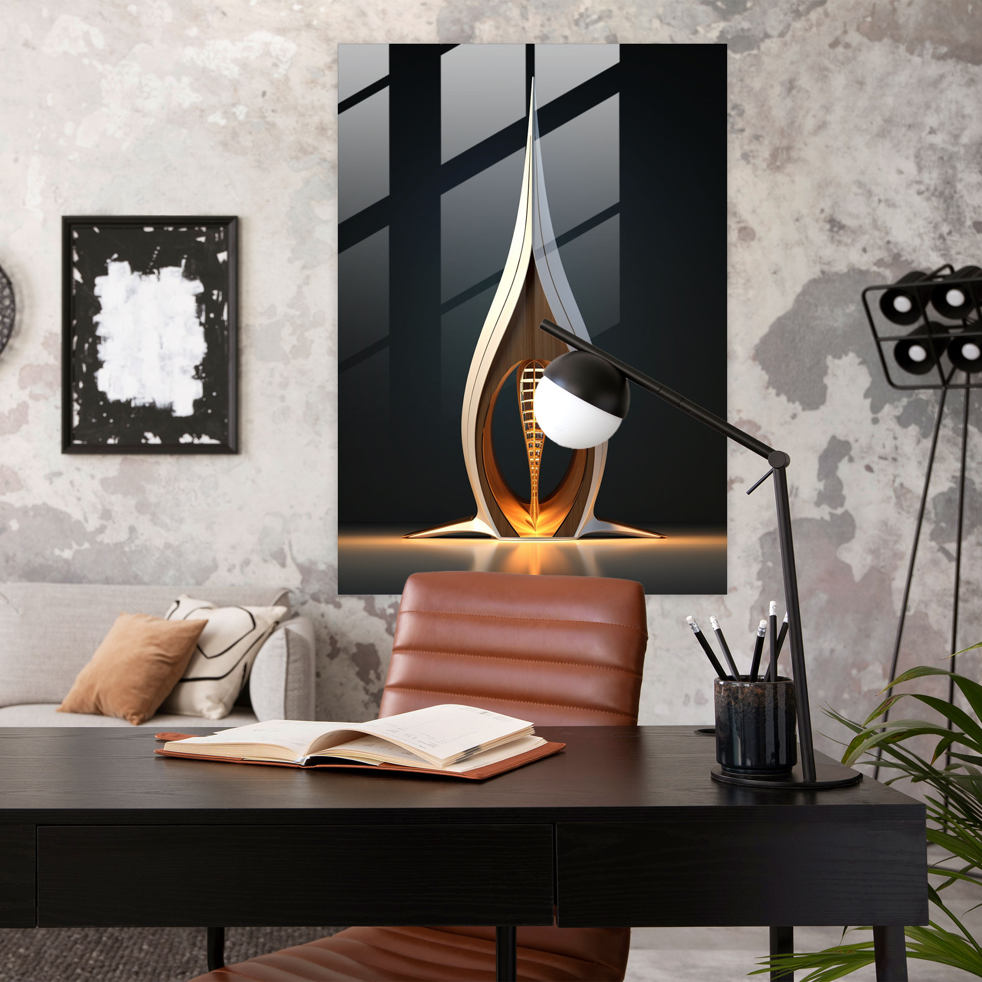Church Glass Wall Art - Church, Wall Decoration, Home Decoration, Modern Art