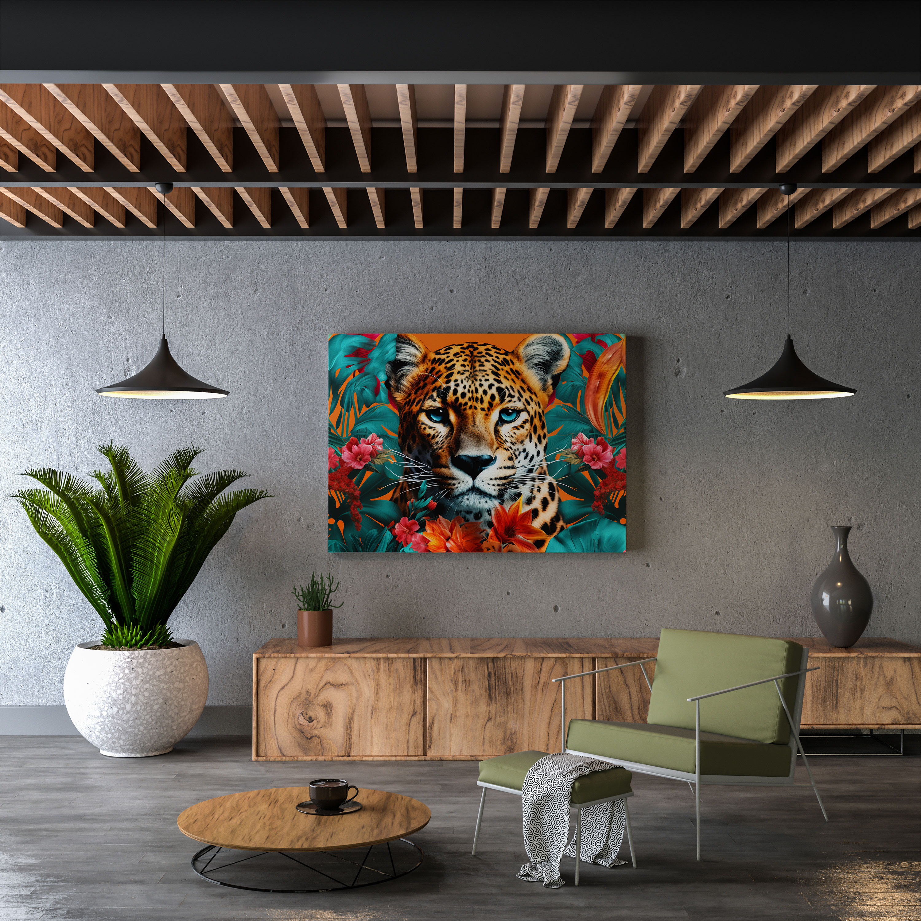 Cheetah Wall Art - Exotic Fusion - Cheetah, Canvas Wall Art, Cheetah Canvas Print, Canvas Print