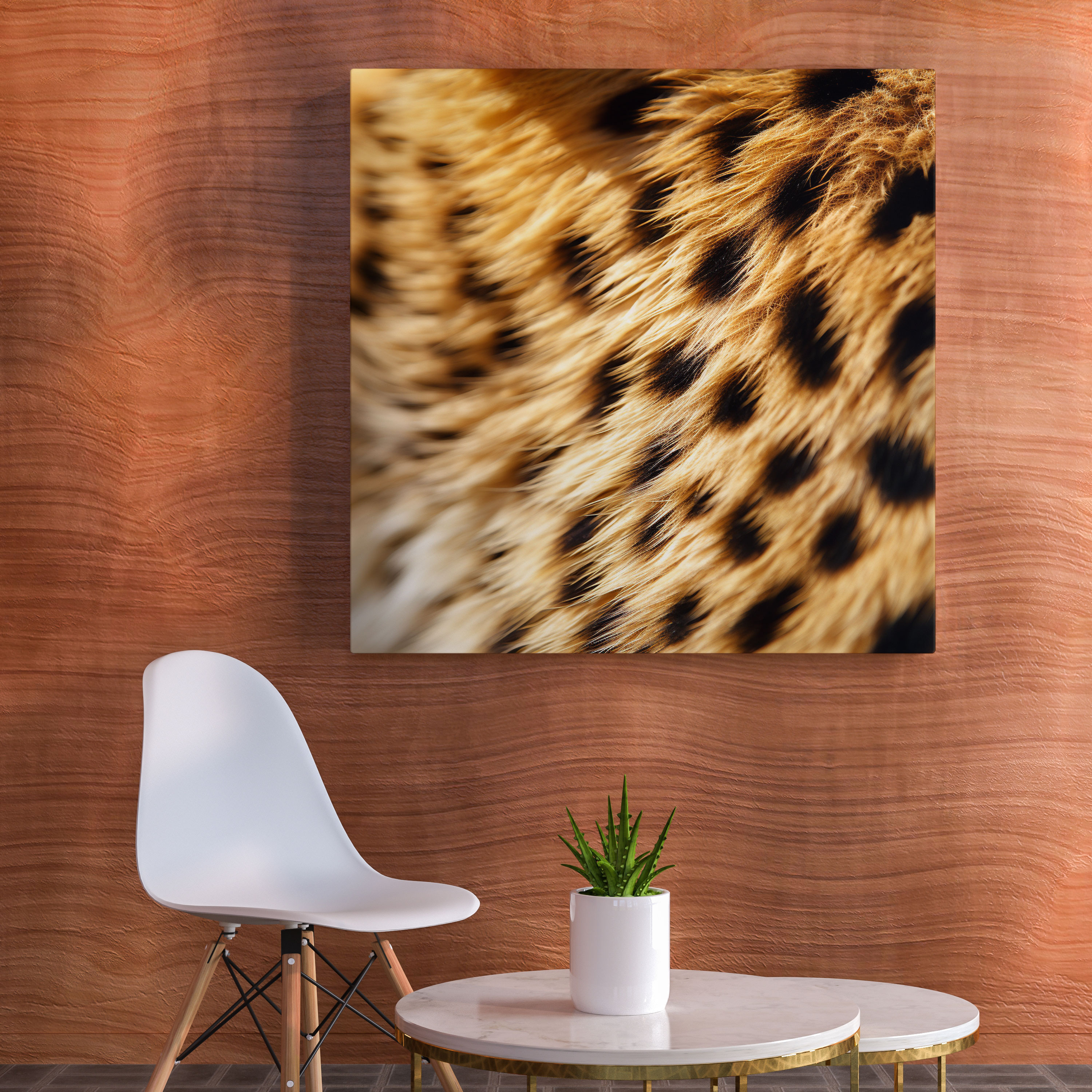 Cheetah Wall Decoration - Cheetah, Home Decoration, Wall Art, Canvas