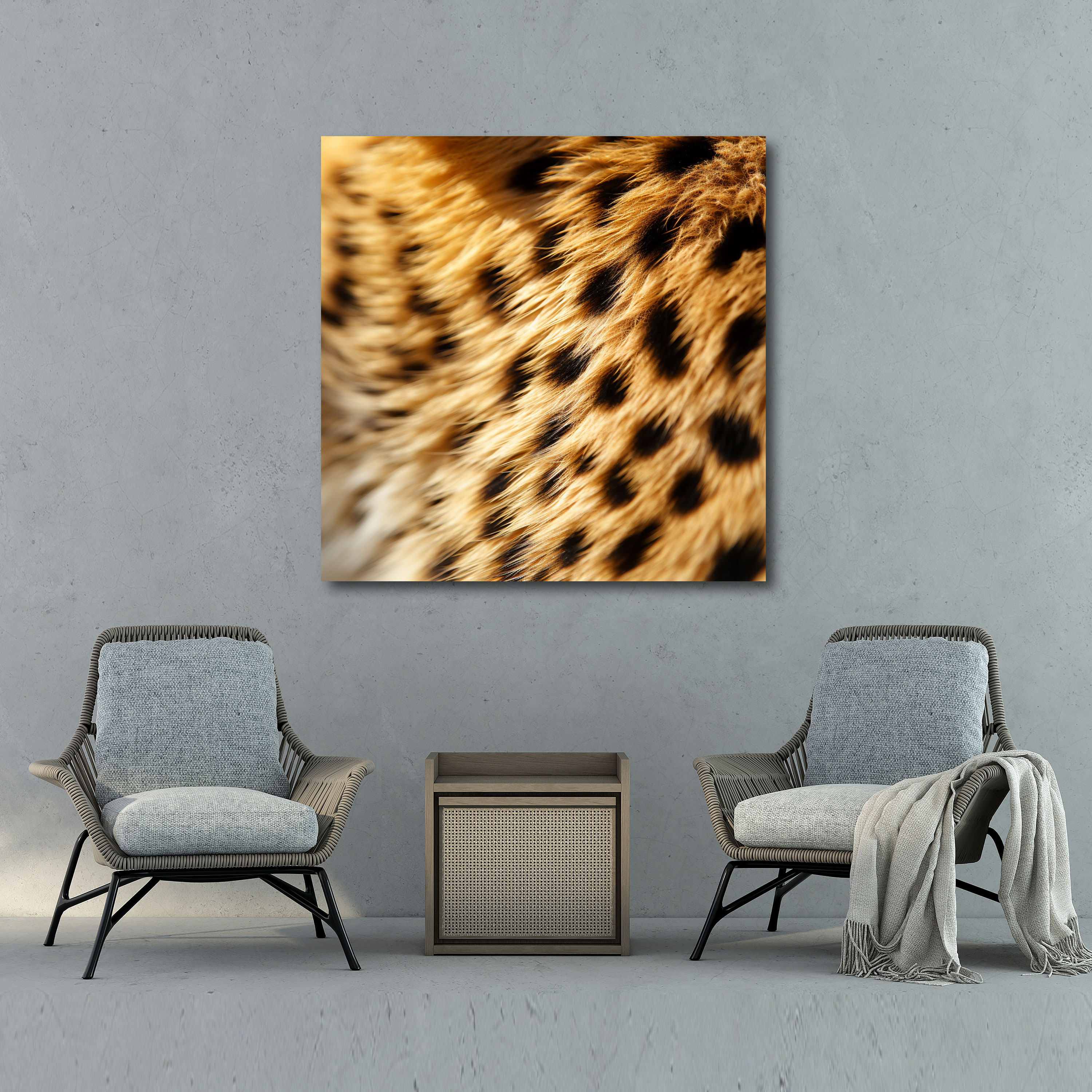 Cheetah Wall Decoration - Cheetah, Home Decoration, Wall Art, Canvas