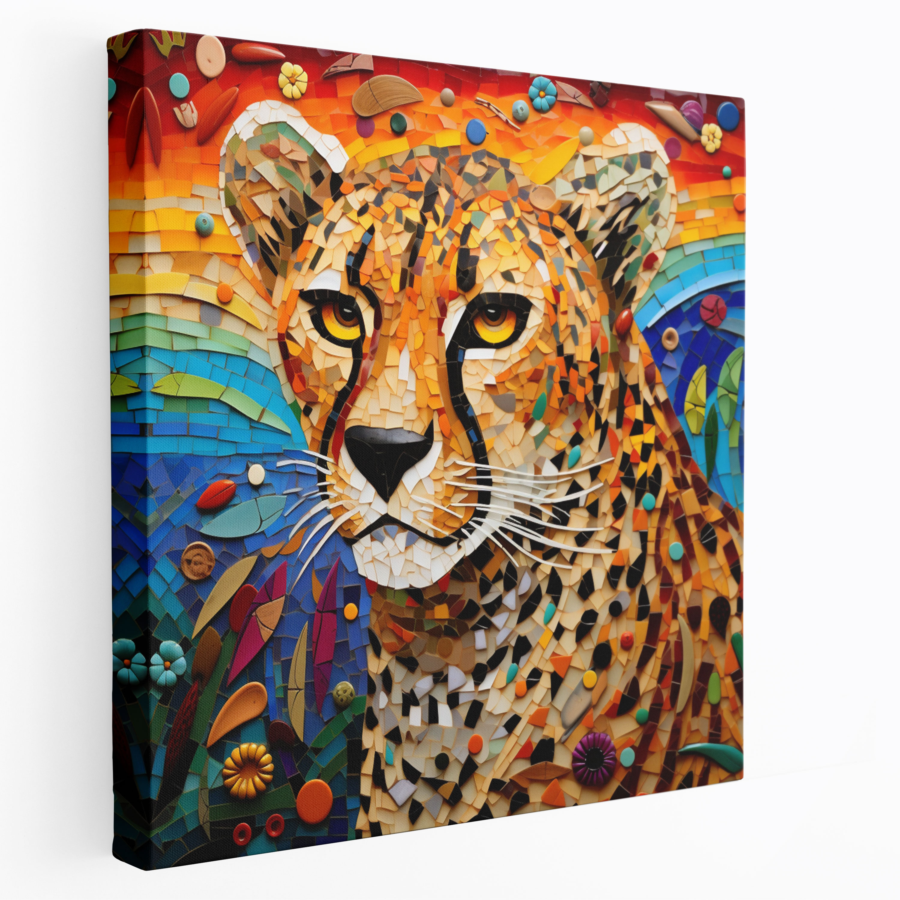 Cheetah Wall Decoration - Cheetah, Wall Decoration, Home Decoration, Wall Art