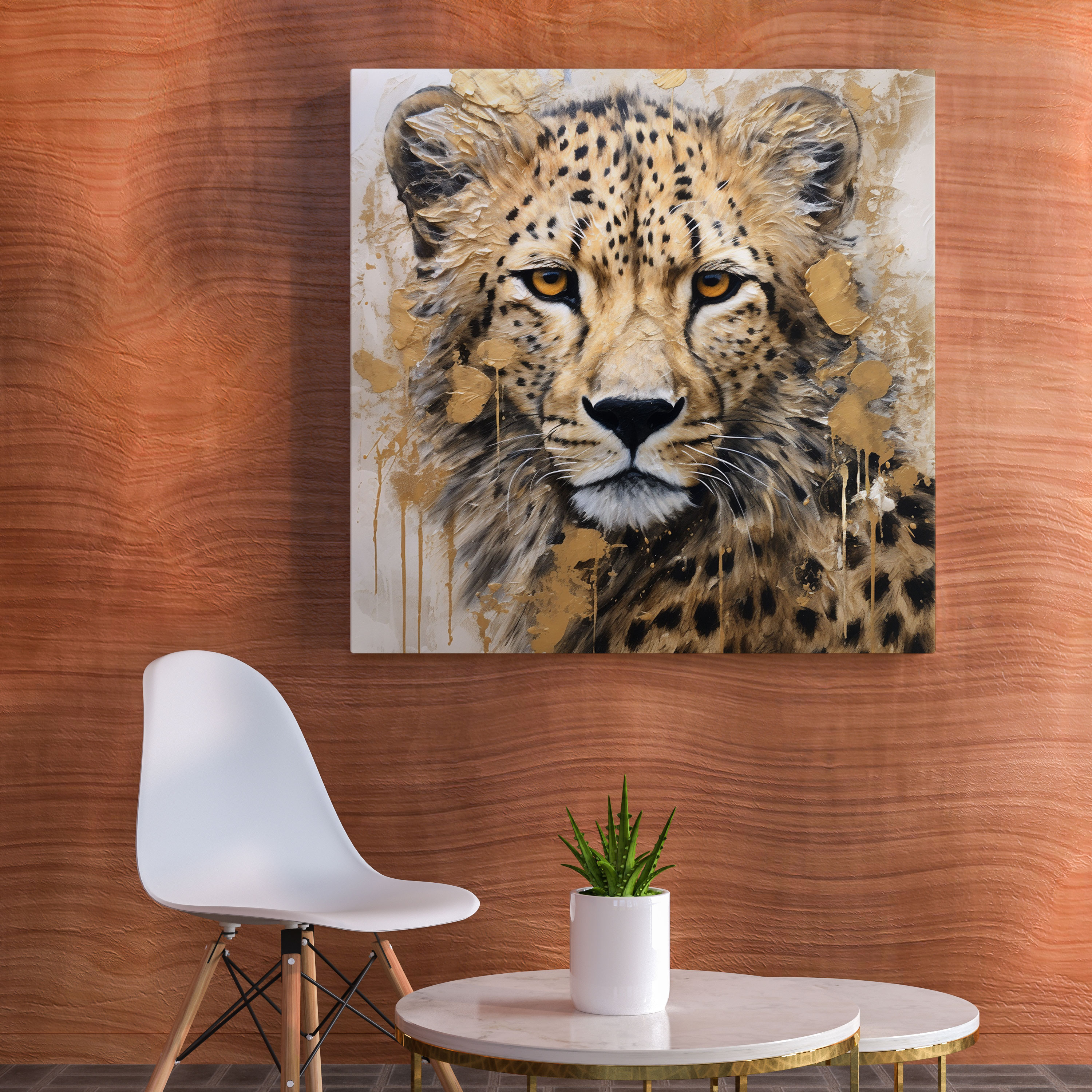Cheetah Canvas Print - Cheetah, Canvas Wall Art, Wall Art, Canvas