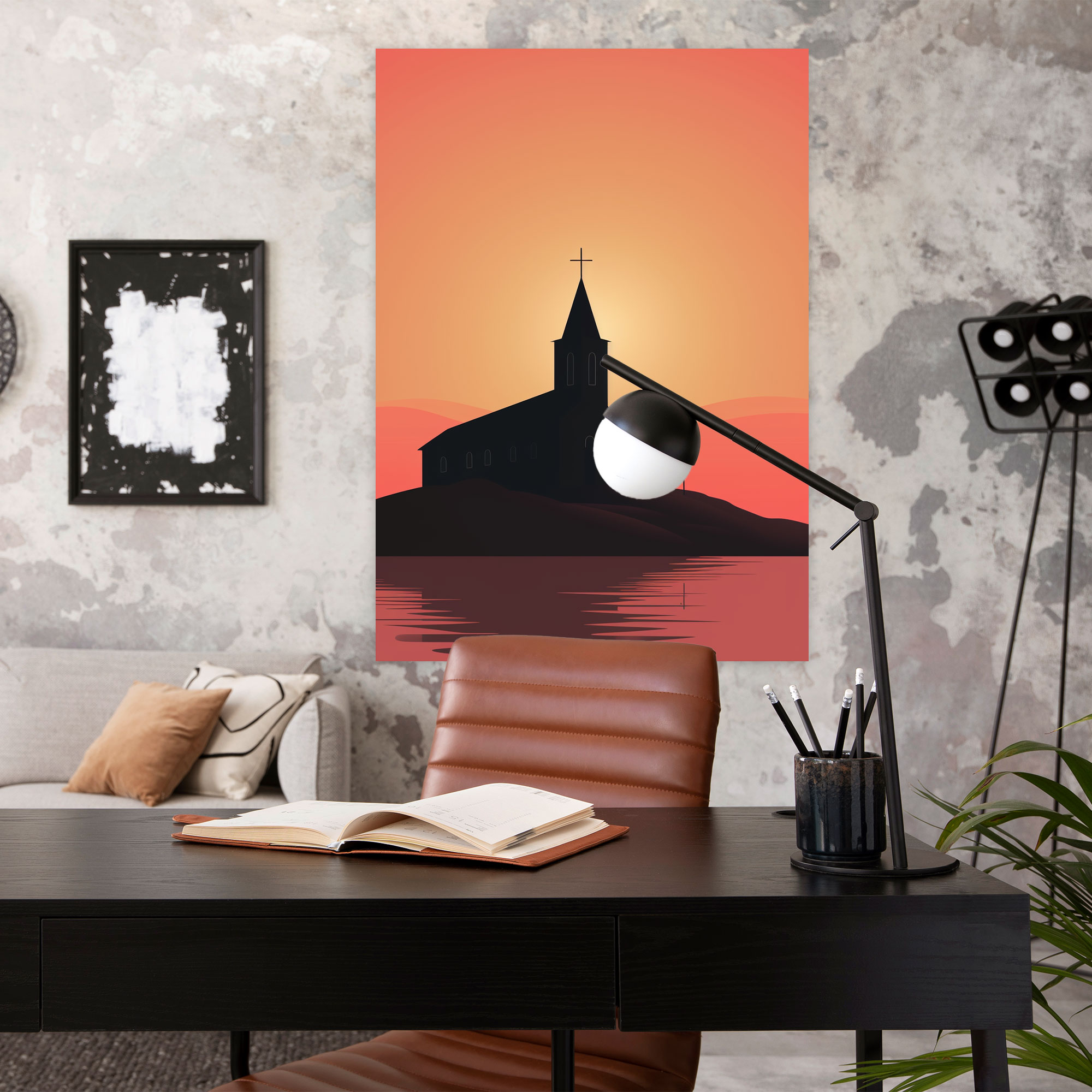 Church Wall Art - Church, Home Decoration, Canvas Print, Church