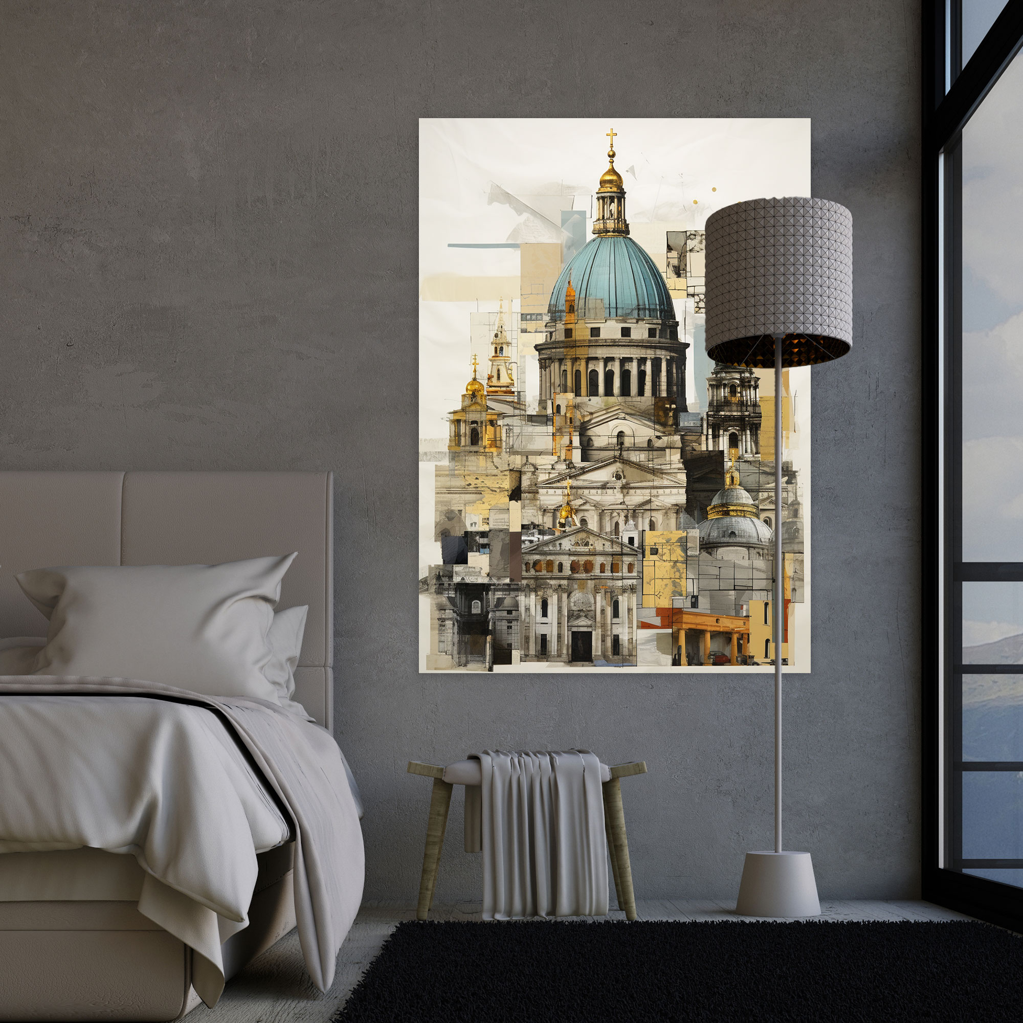 Church Wall Decoration - Church, Wall Decoration, Canvas, Canvas Wall Art