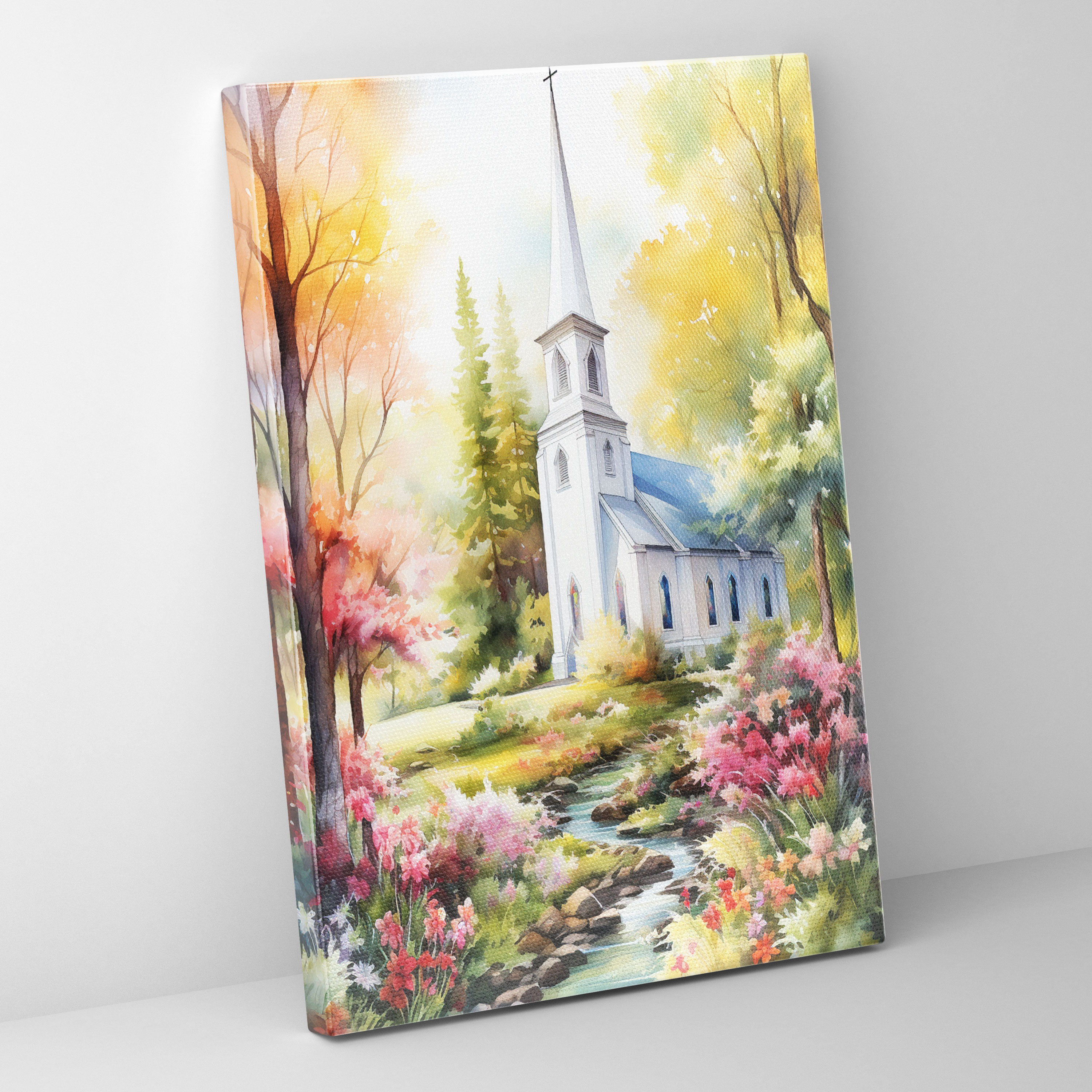 Church Canvas Print - Church, Canvas Wall Art, Wall Art, Canvas
