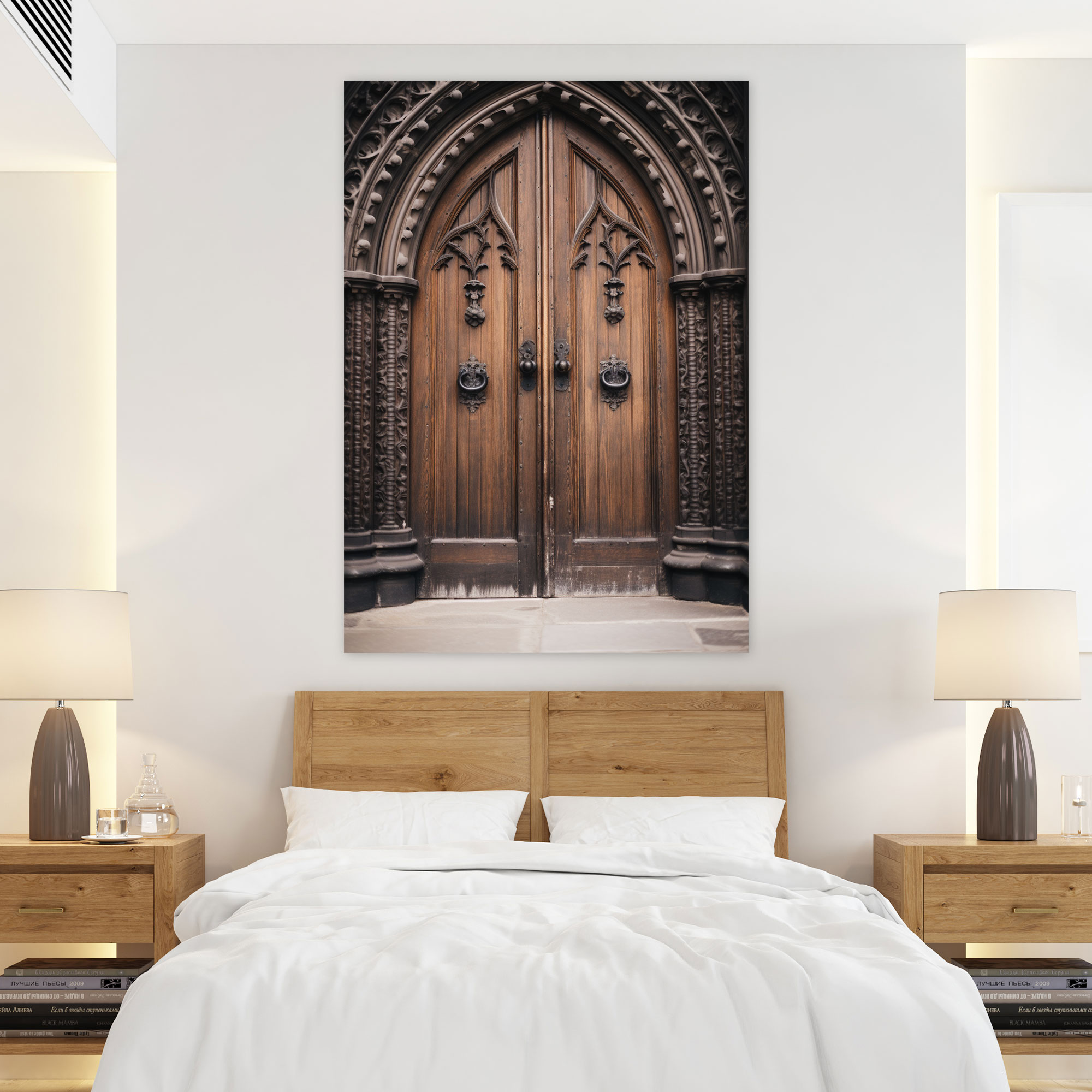 Church Wall Art - Church, Architectural Details, Home Decoration, Canvas Wall Art