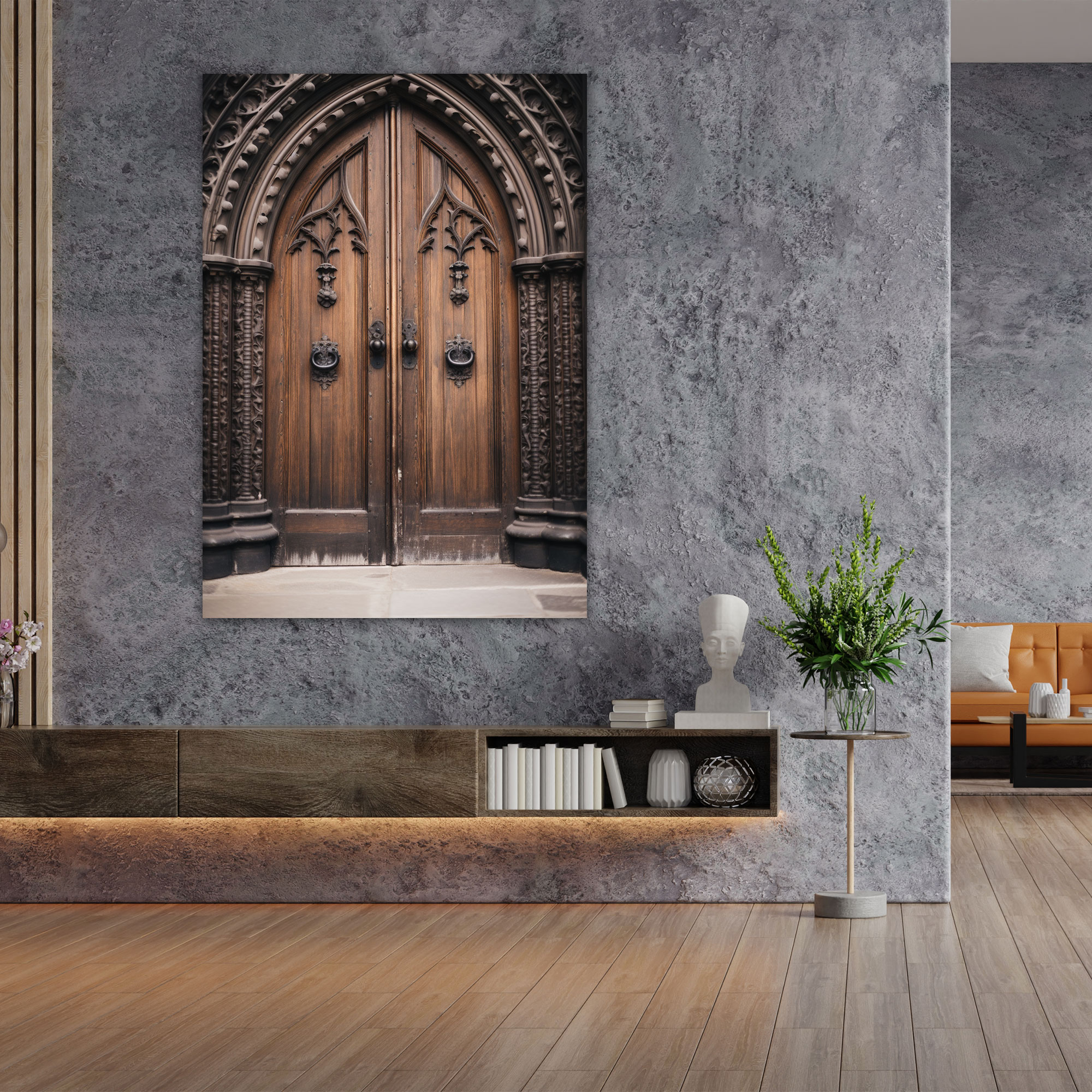 Church Wall Art - Church, Architectural Details, Home Decoration, Canvas Wall Art