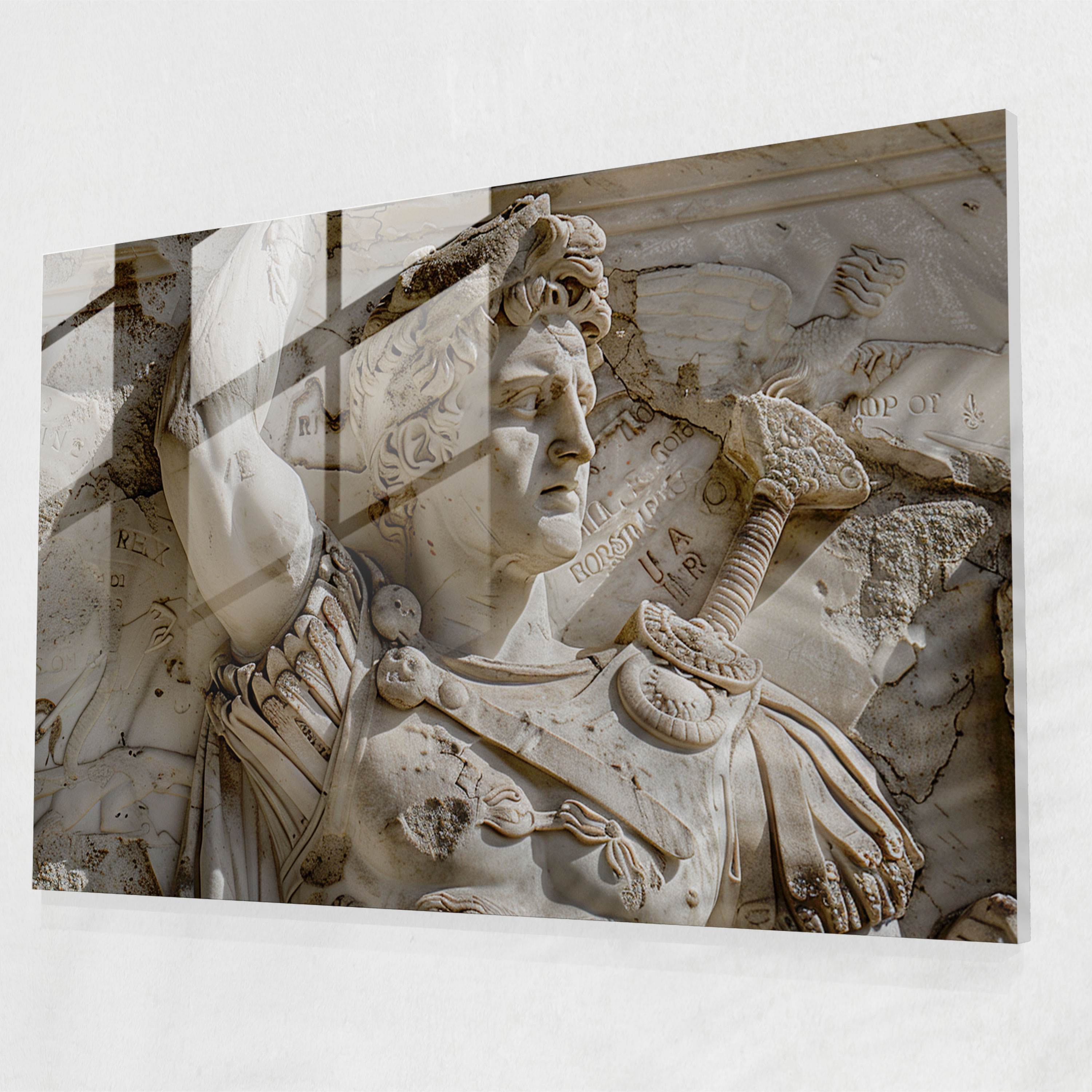 Klasik Duvar Dekorasyonu - Roma Savaşçısı - Klasik Modern Sanat Duvar Dekorasyonu