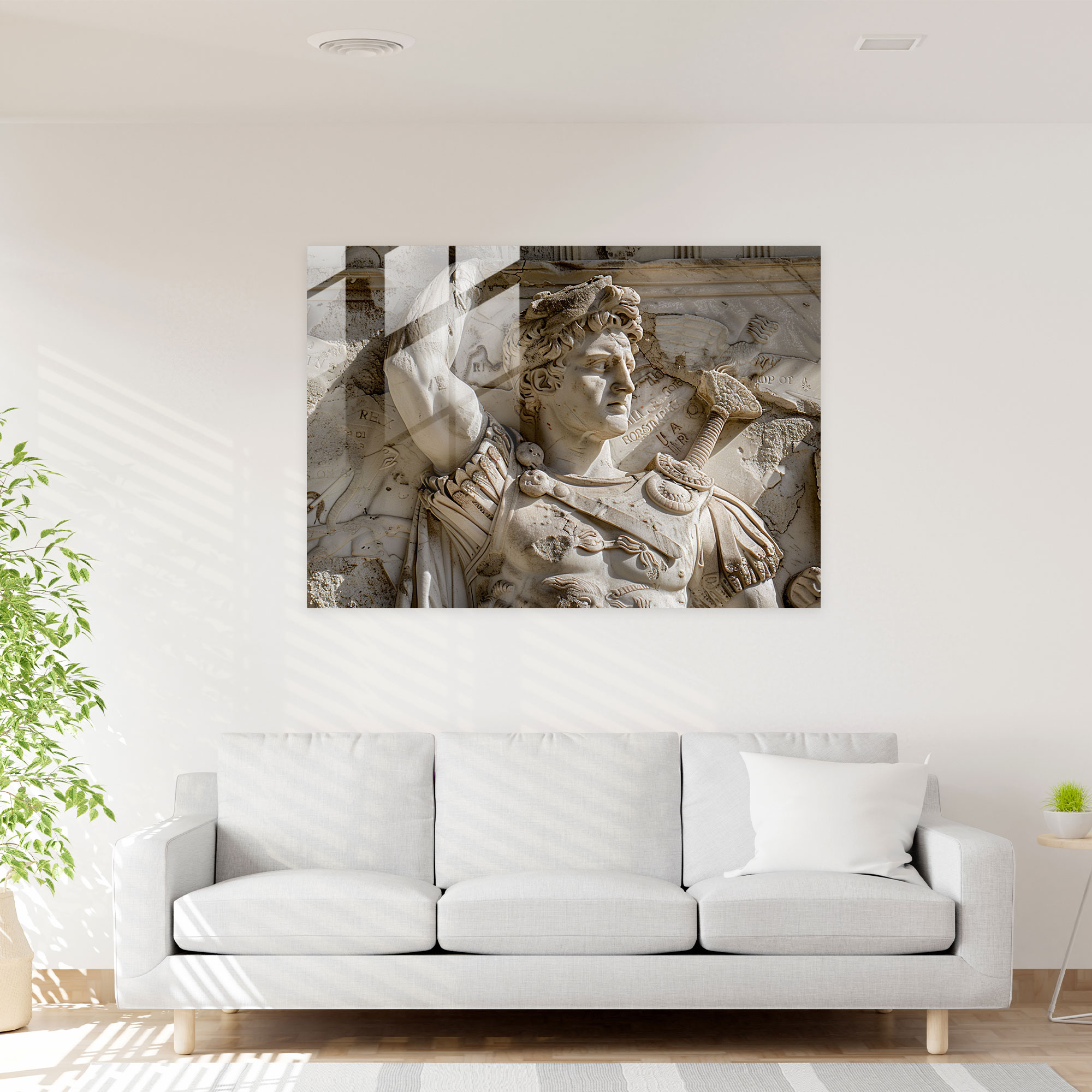 Klasik Duvar Dekorasyonu - Roma Savaşçısı - Klasik Modern Sanat Duvar Dekorasyonu
