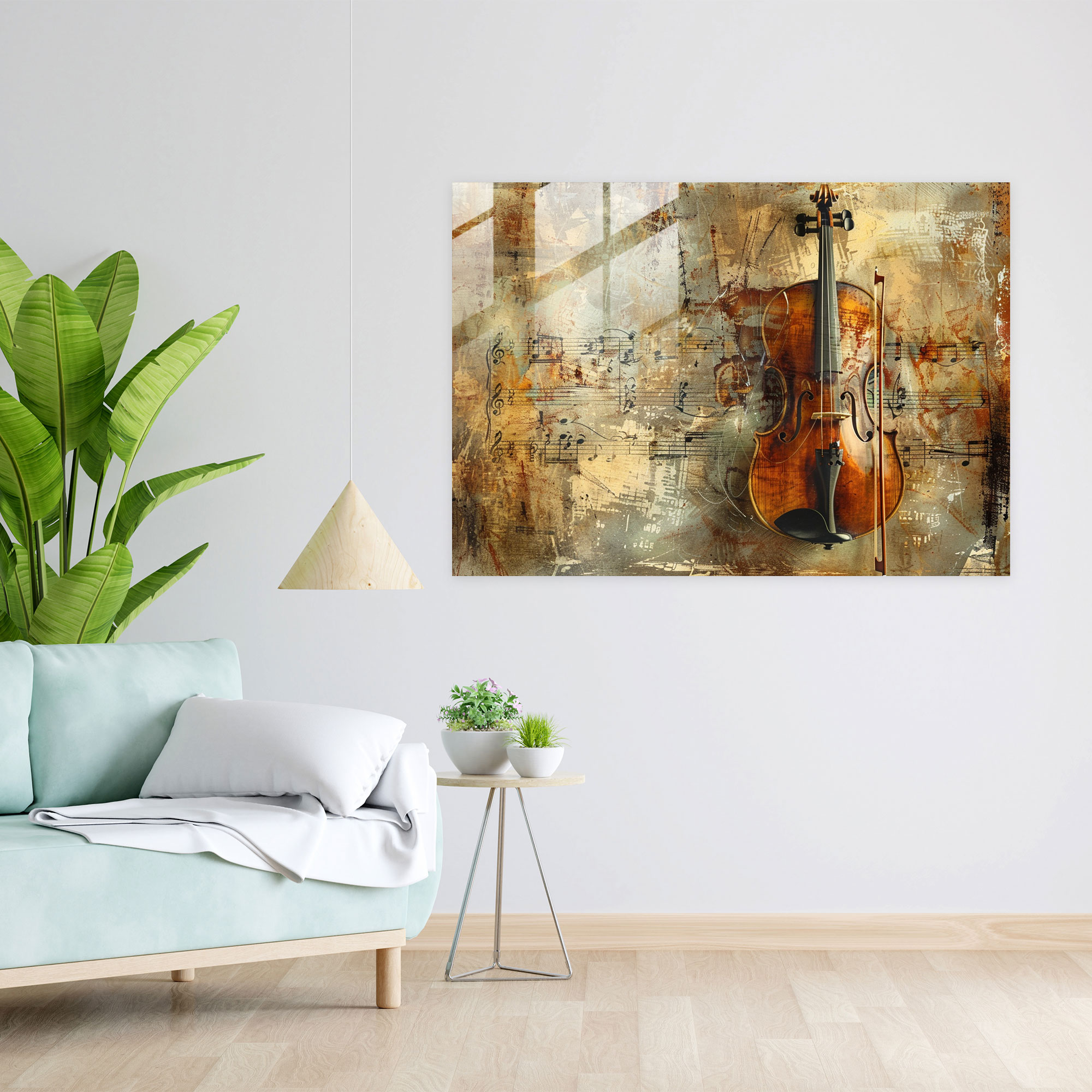 Klasik Cam Duvar Sanatı - Duvar Dekorasyonu Modern Sanat Ev Dekorasyonu