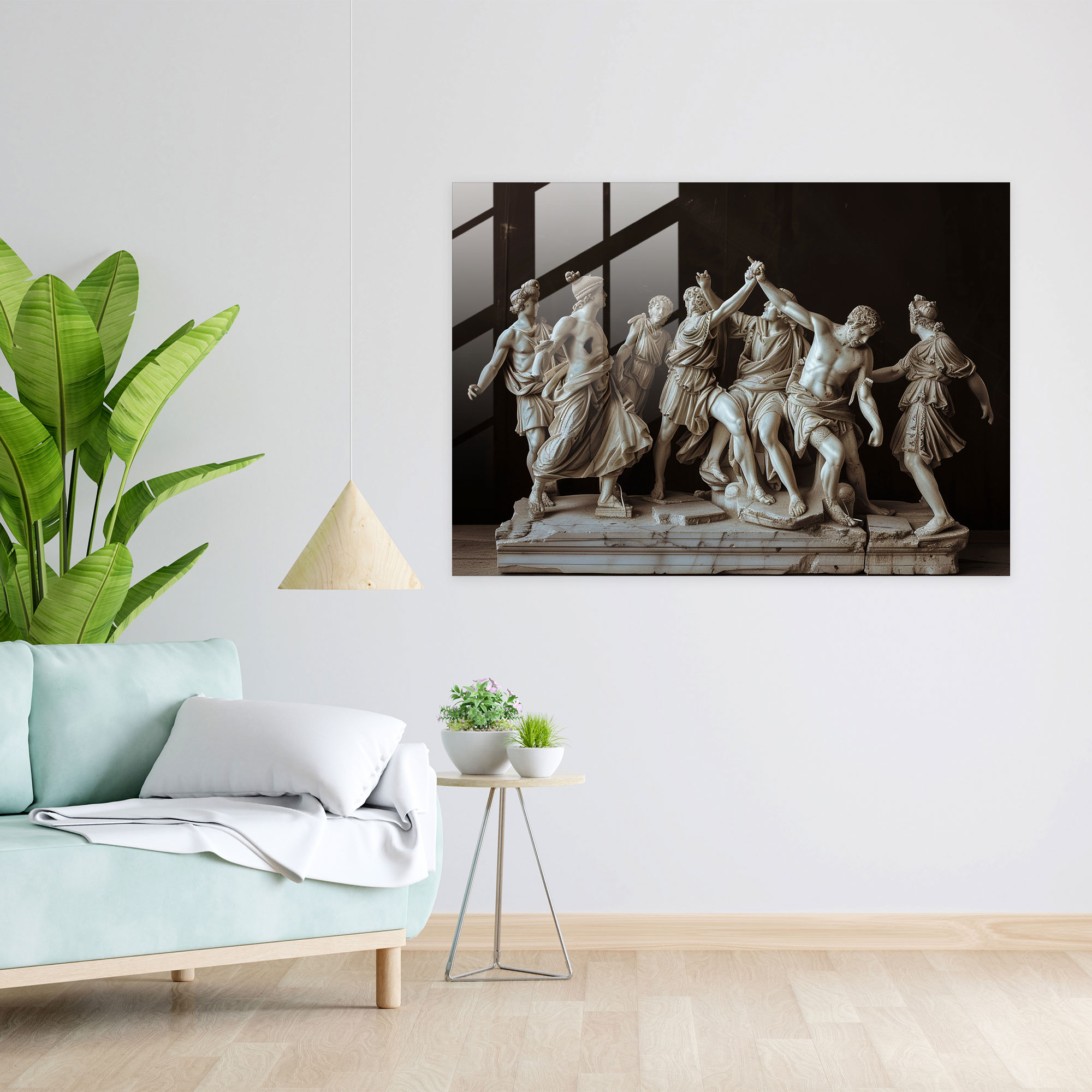 Klasik Ev Dekorasyonu - Klasik Cam Sanatı Ev Dekorasyonu Modern Sanat