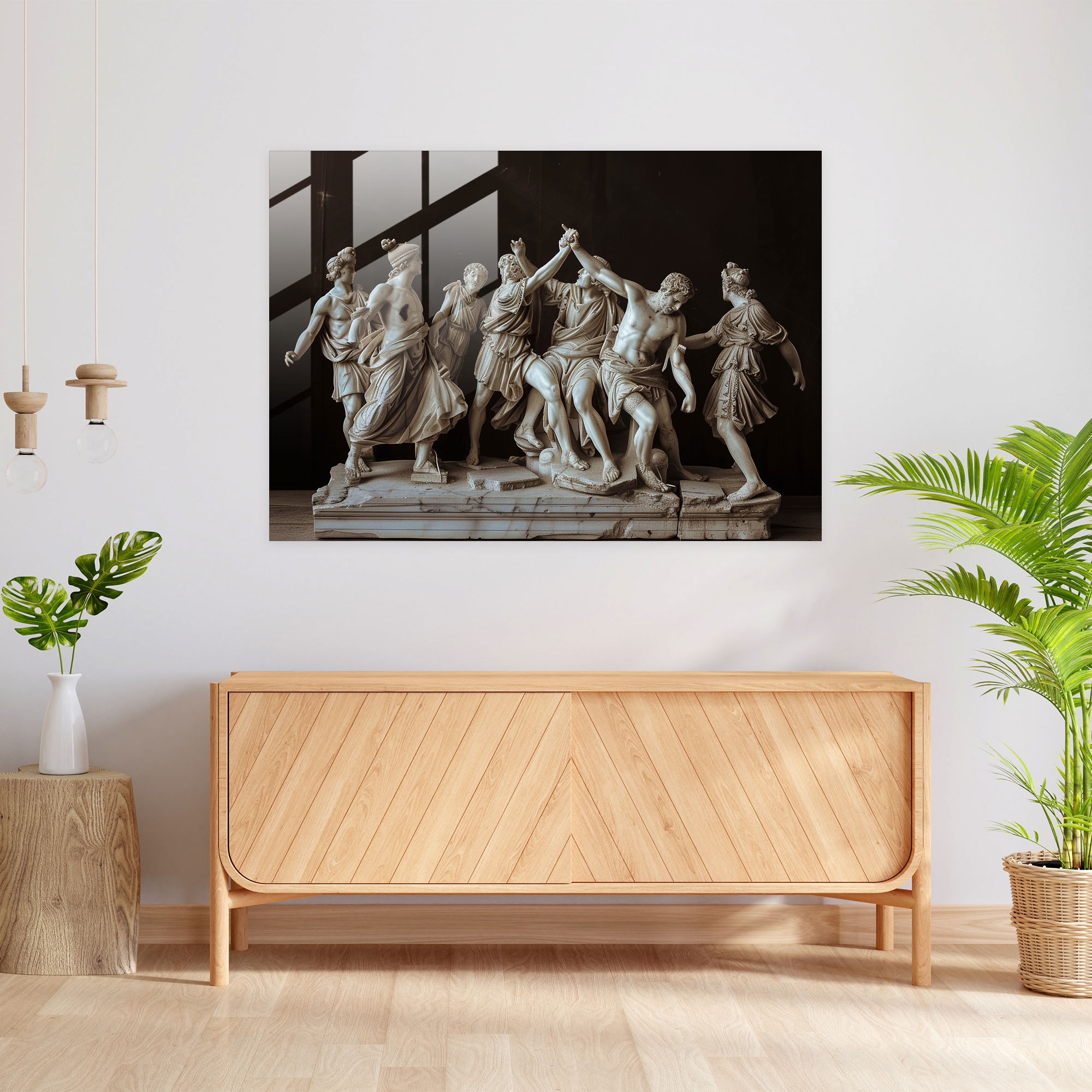 Klasik Ev Dekorasyonu - Klasik Cam Sanatı Ev Dekorasyonu Modern Sanat