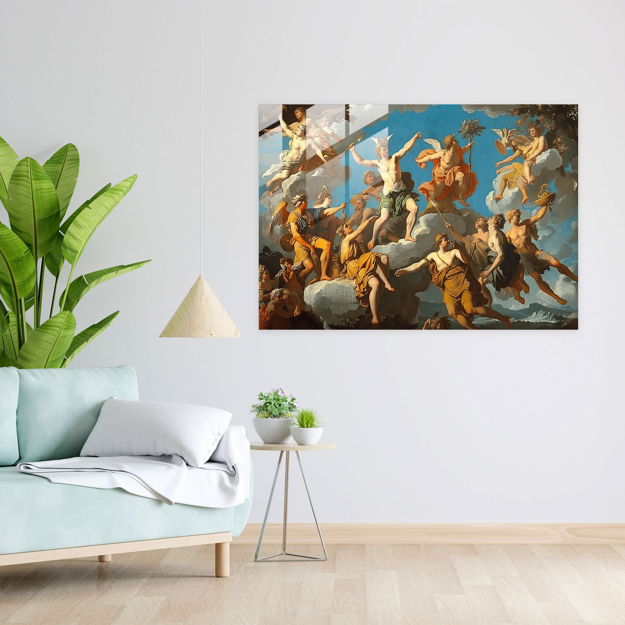 Klasik Cam Tablo Modern Sanat - Klasik Cam Tablo Sanatsallık Güzellik