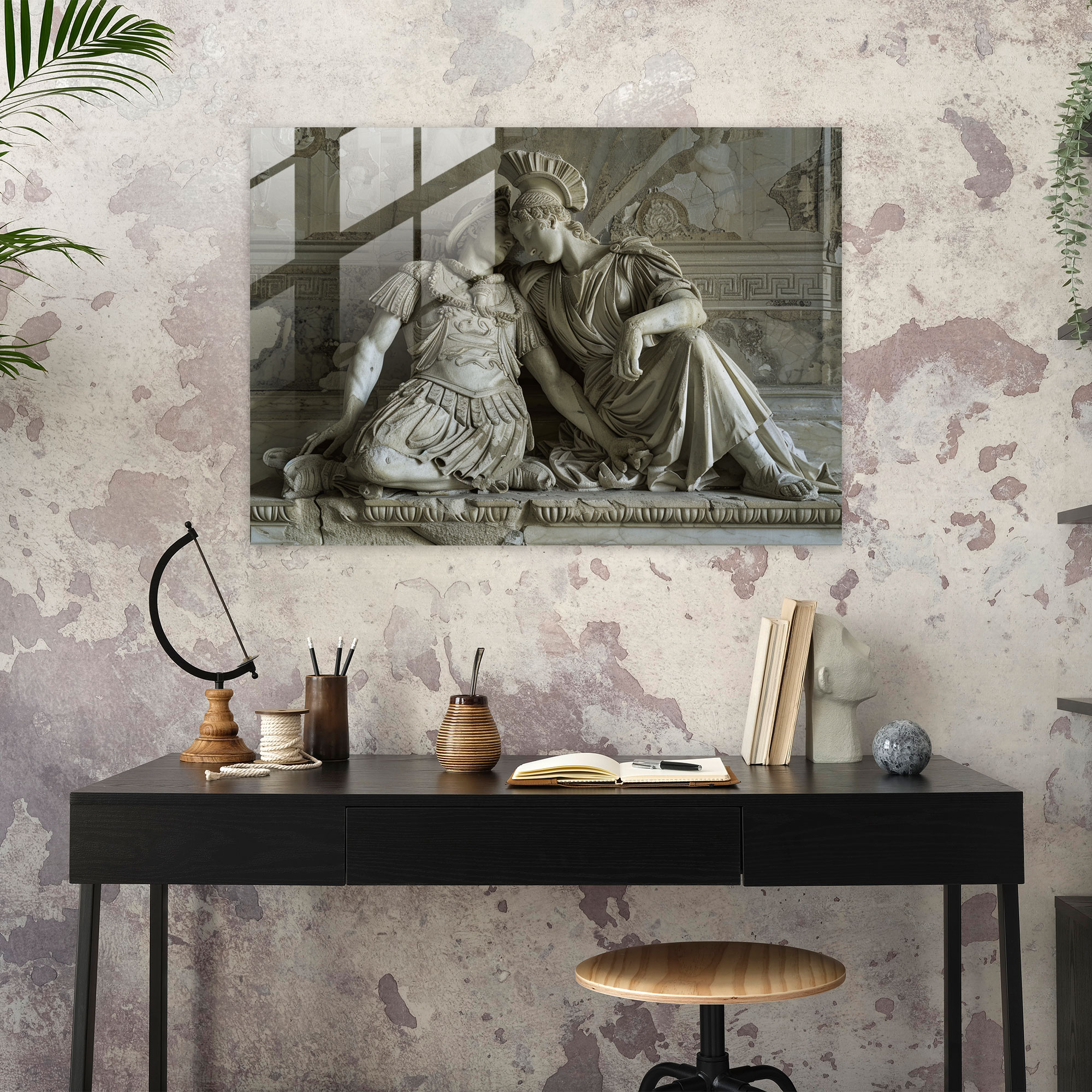 Klasik Ev Dekorasyonu - Anıtsal Heykel - Klasik Cam Sanatı Modern Sanat Ev Dekorasyonu