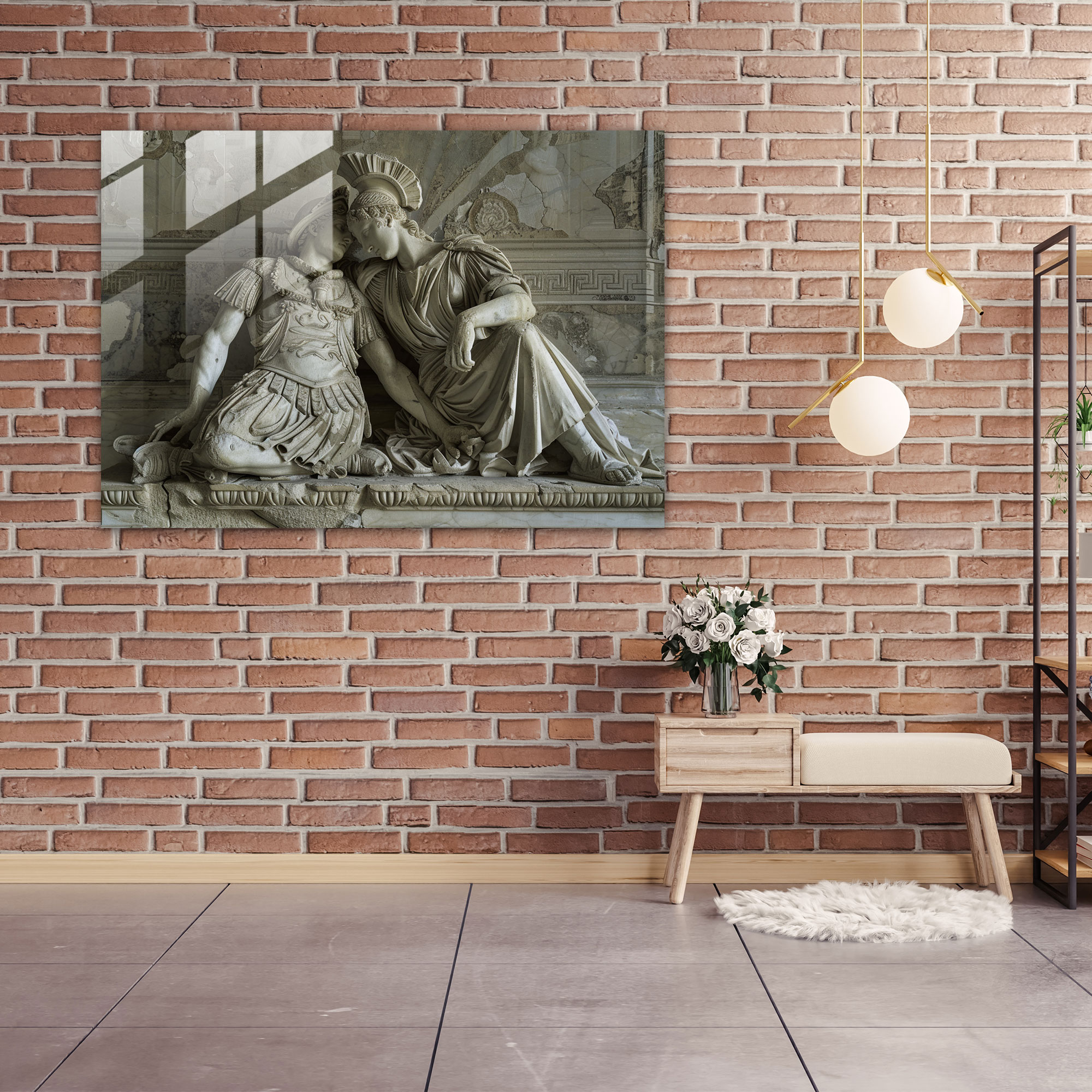 Klasik Ev Dekorasyonu - Anıtsal Heykel - Klasik Cam Sanatı Modern Sanat Ev Dekorasyonu