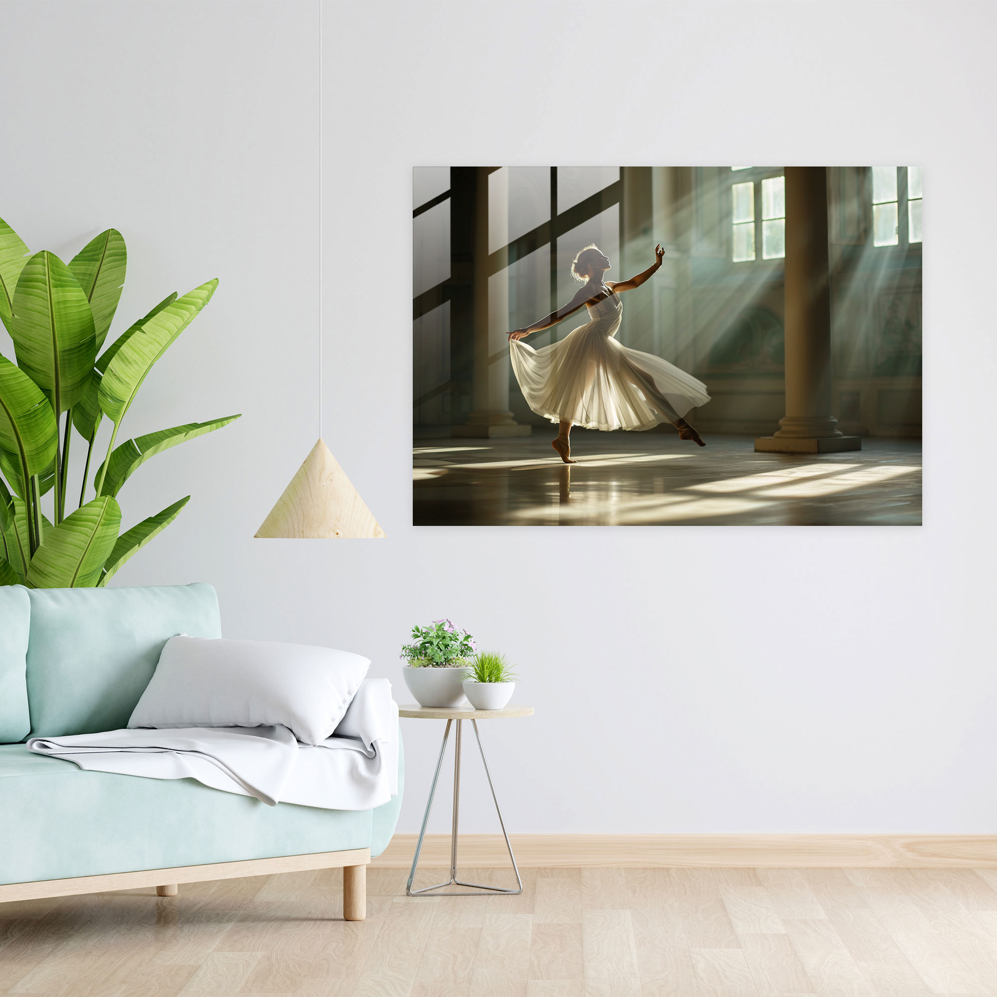Klasik Cam Sanatı - Bale Gösterisi - Sanat Klasik Bale Gösterisi Cam Sanatı
