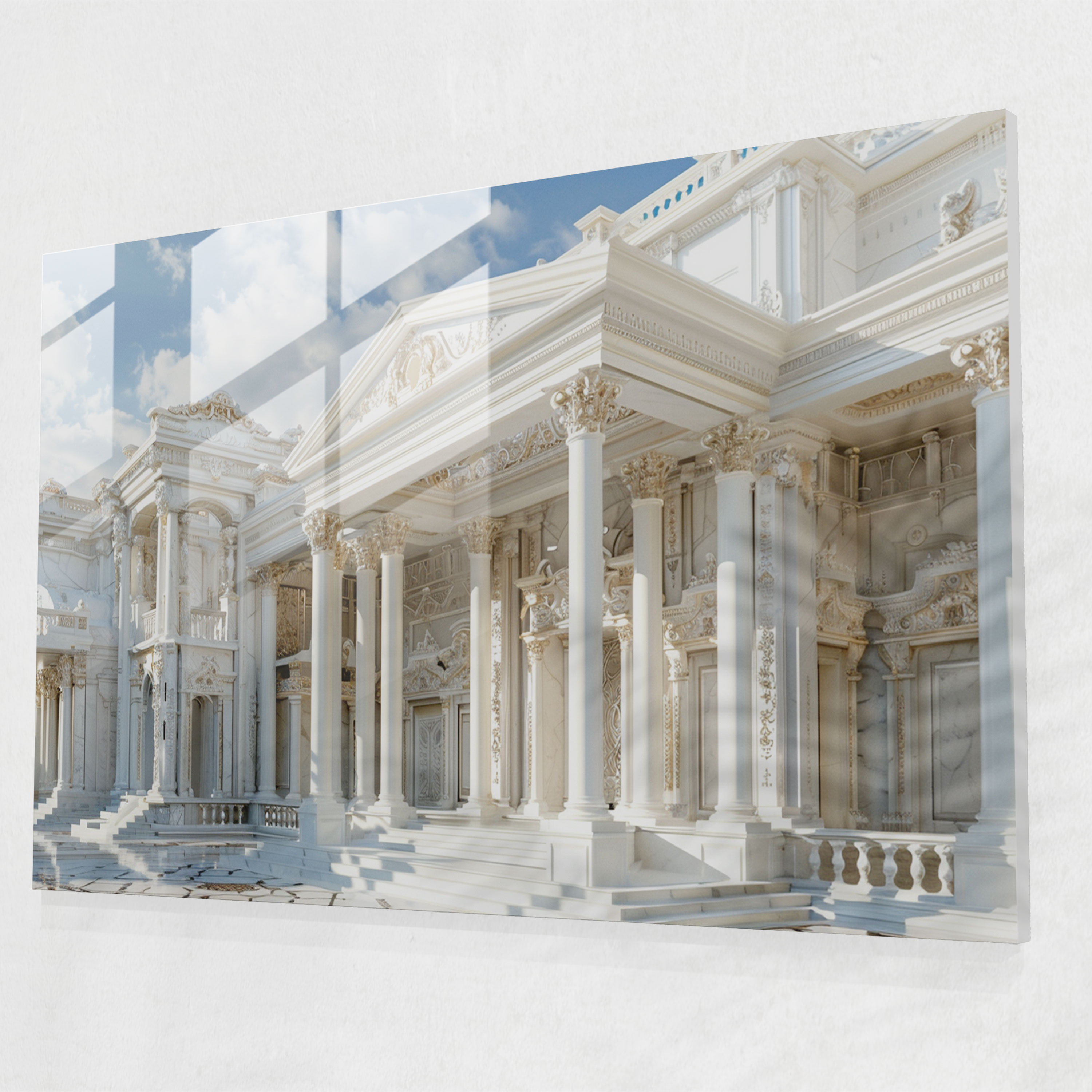 Klasik Duvar Dekorasyonu - Modern Sanat ve Klasik Temalı Kanvas Tablo