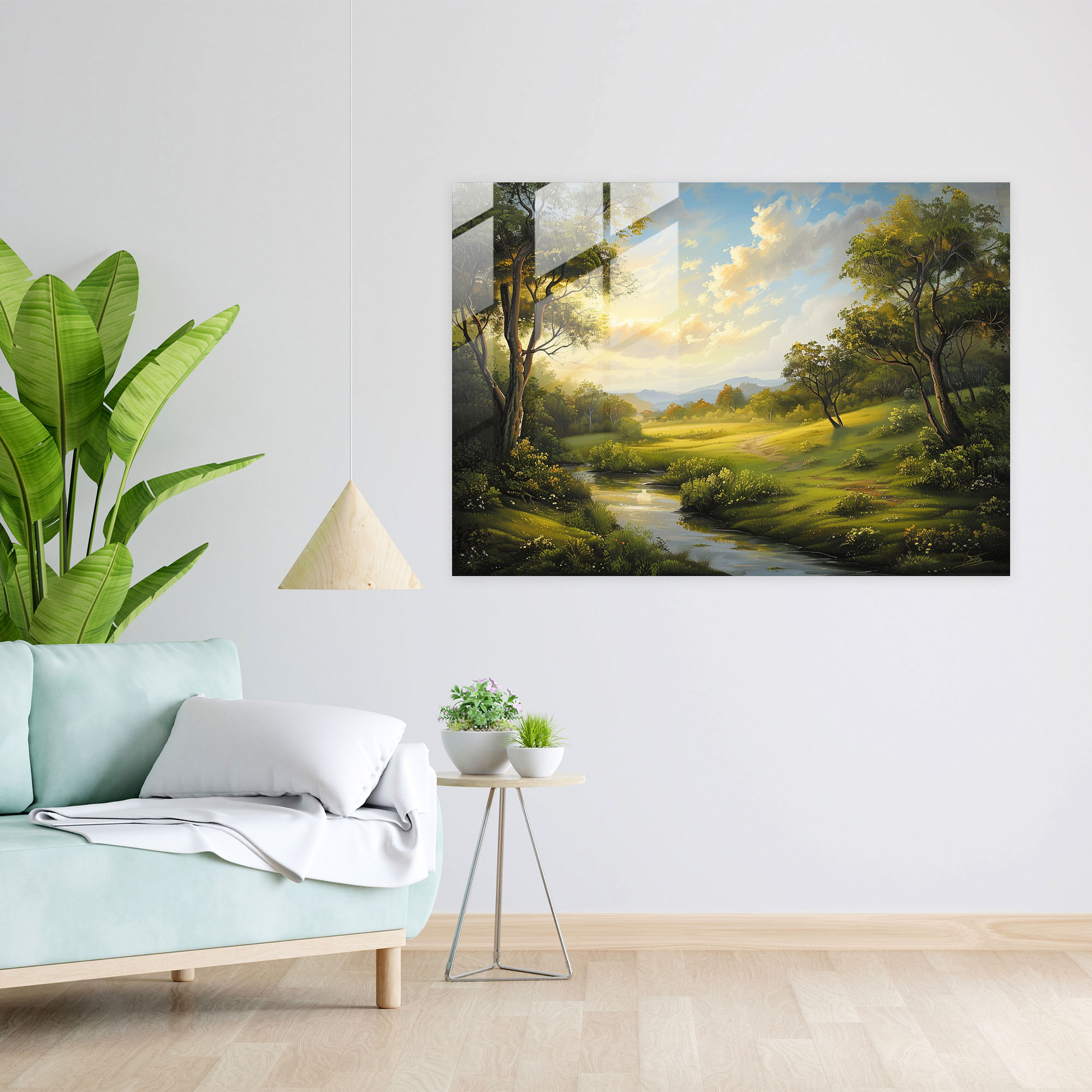 Klasik Modern Sanat - Kanvas Tablo Ev Dekorasyonu Modern Sanat