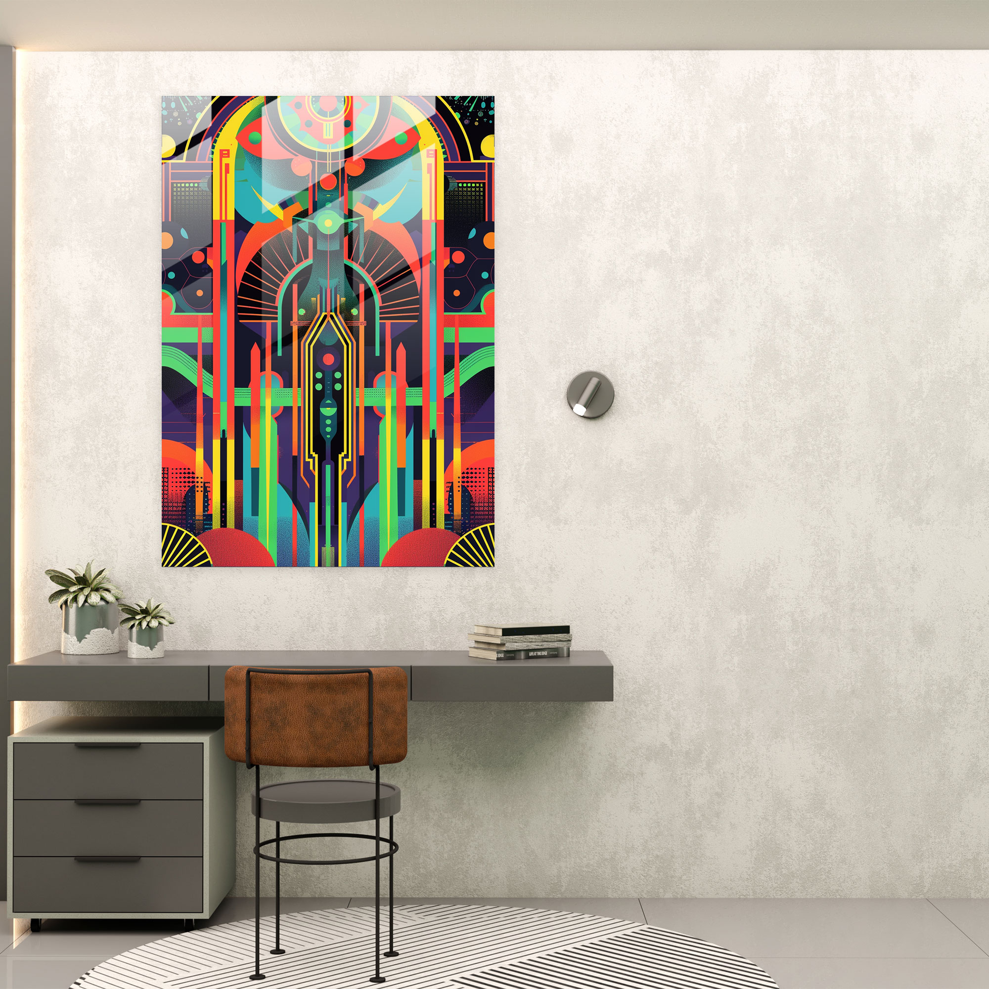 Pop Art Ev Dekorasyonu - Klasikizm ve Pop Art'ı Birleştirin Duvar Dekorasyonu Modern Sanat
