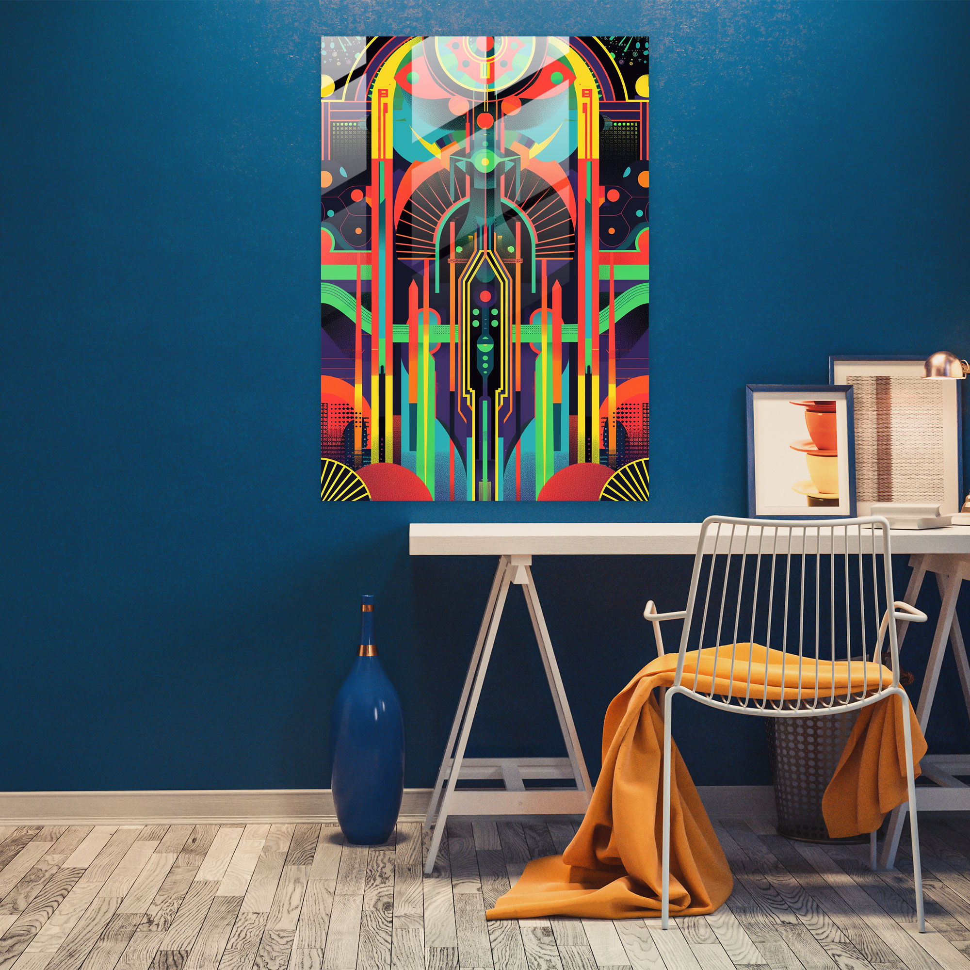 Pop Art Ev Dekorasyonu - Klasikizm ve Pop Art'ı Birleştirin Duvar Dekorasyonu Modern Sanat