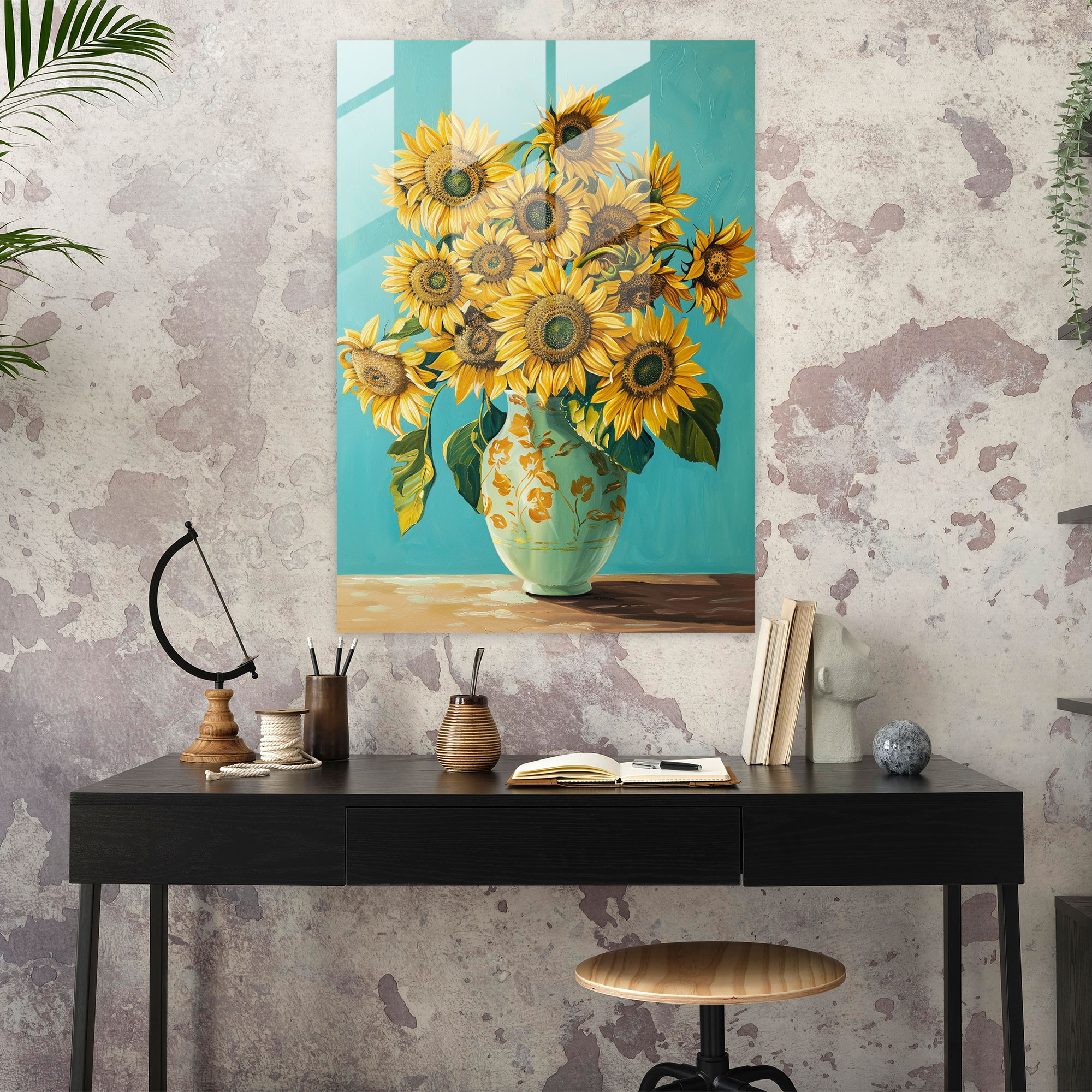 Classicism And Pop Art Glass Wall Art - Classicism+Popart, Home Decoration, Wall Decoration, Glass Print