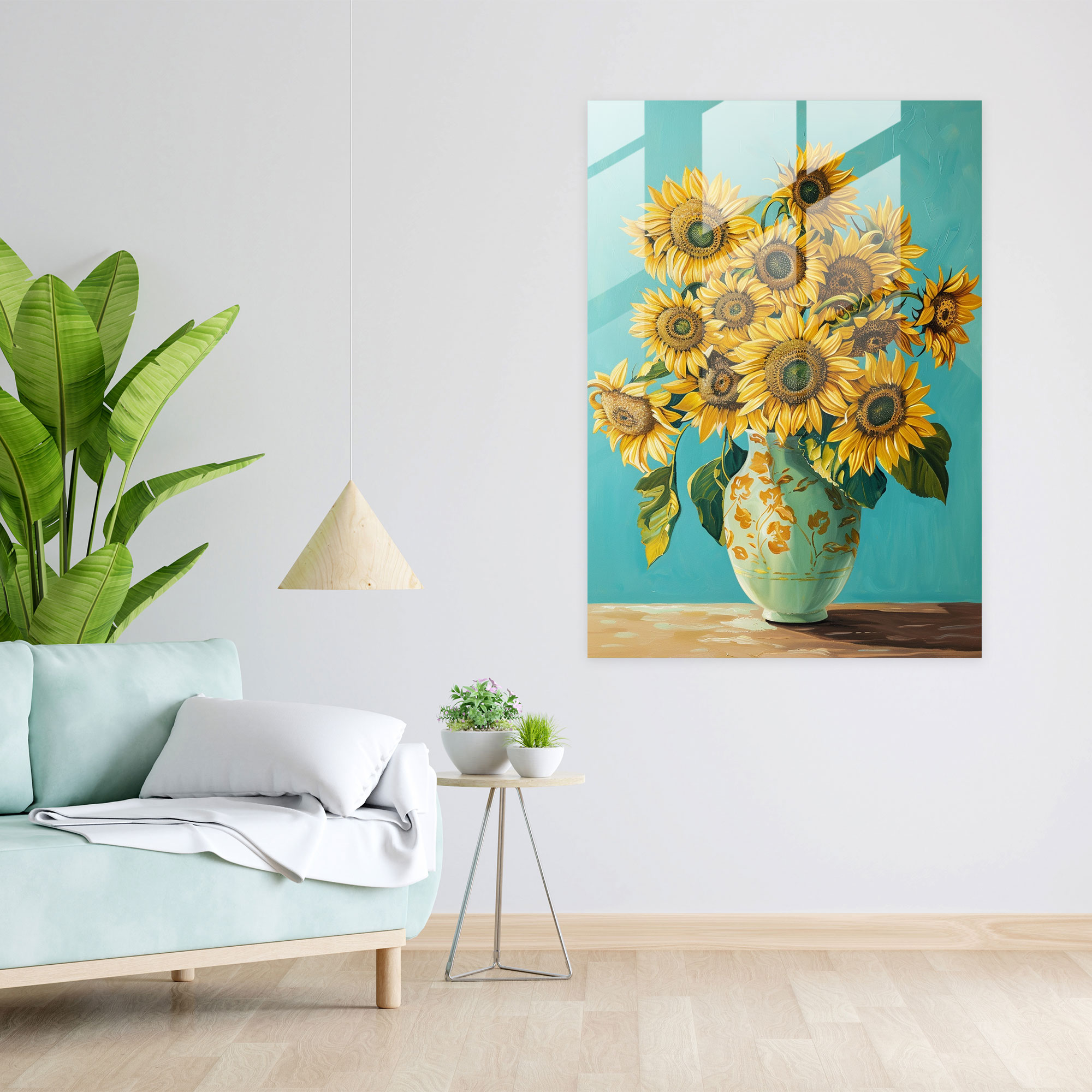 Classicism And Pop Art Glass Wall Art - Classicism+Popart, Home Decoration, Wall Decoration, Glass Print