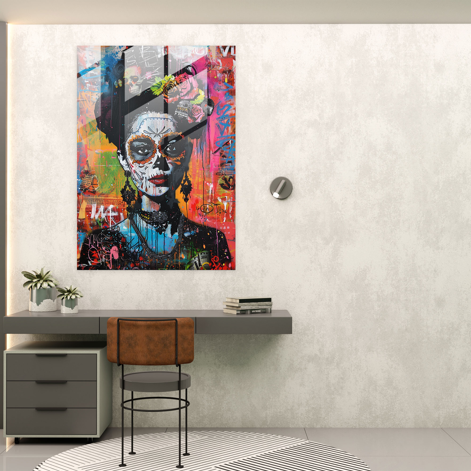 Klasik Pop Sanat Cam Tablosu - Klasik+Pop Sanat Cam Tablo Klasik Sanatı Pop Sanat Tarzıyla Birleştir Cam Sanatı