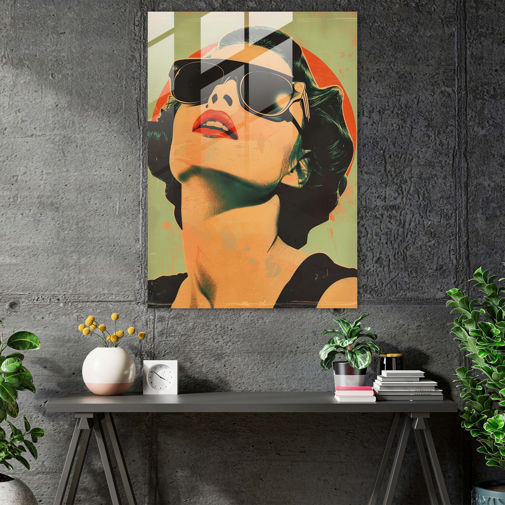 Klasik Pop Sanat Ev Dekorasyonu - Klasik+Popart Modern Sanat Ev Dekorasyonu Duvar Dekorasyonu