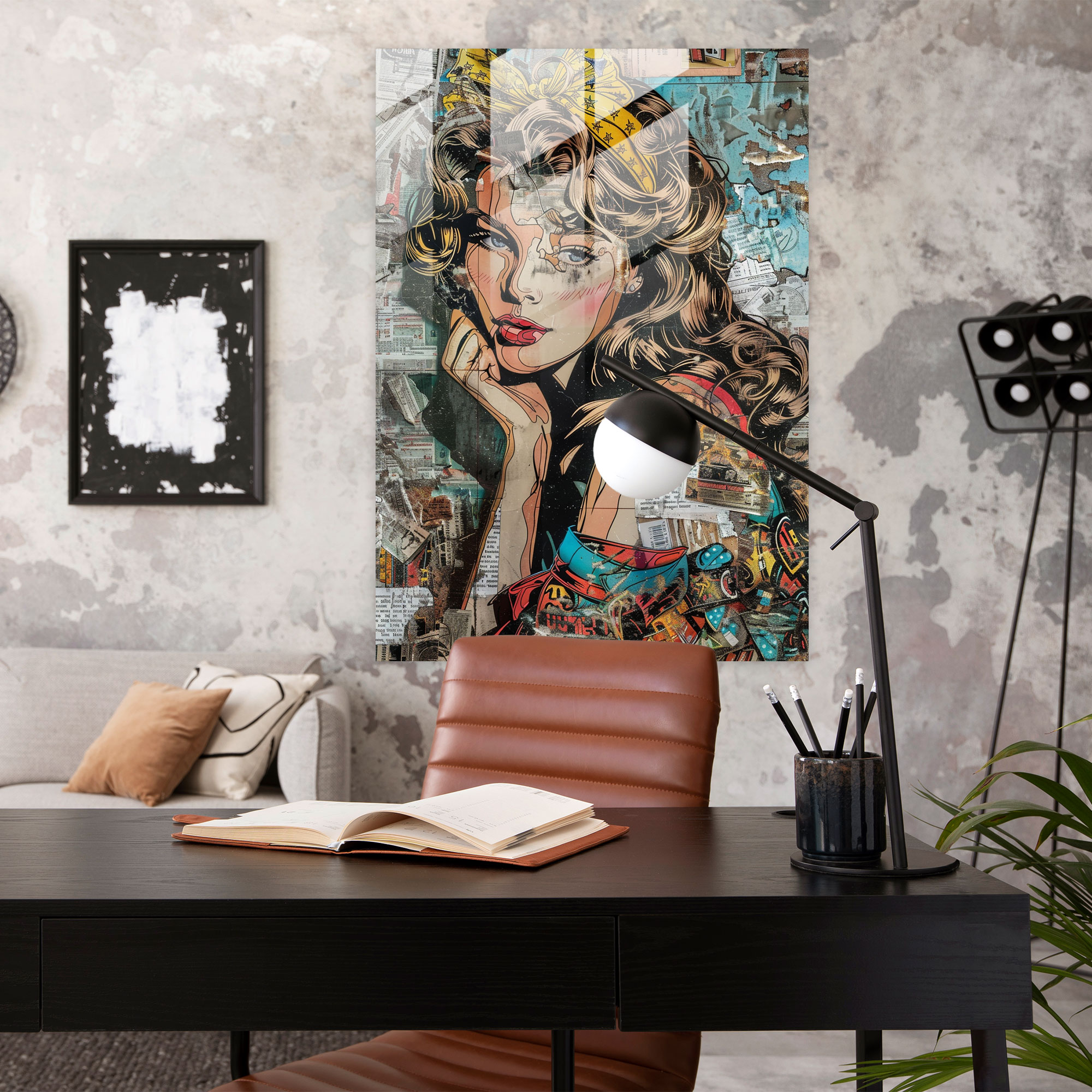Renaissance Revival Glass Wall Art - Classicism+Popart, Home Decoration, Wall Decoration, Renaissance Painting