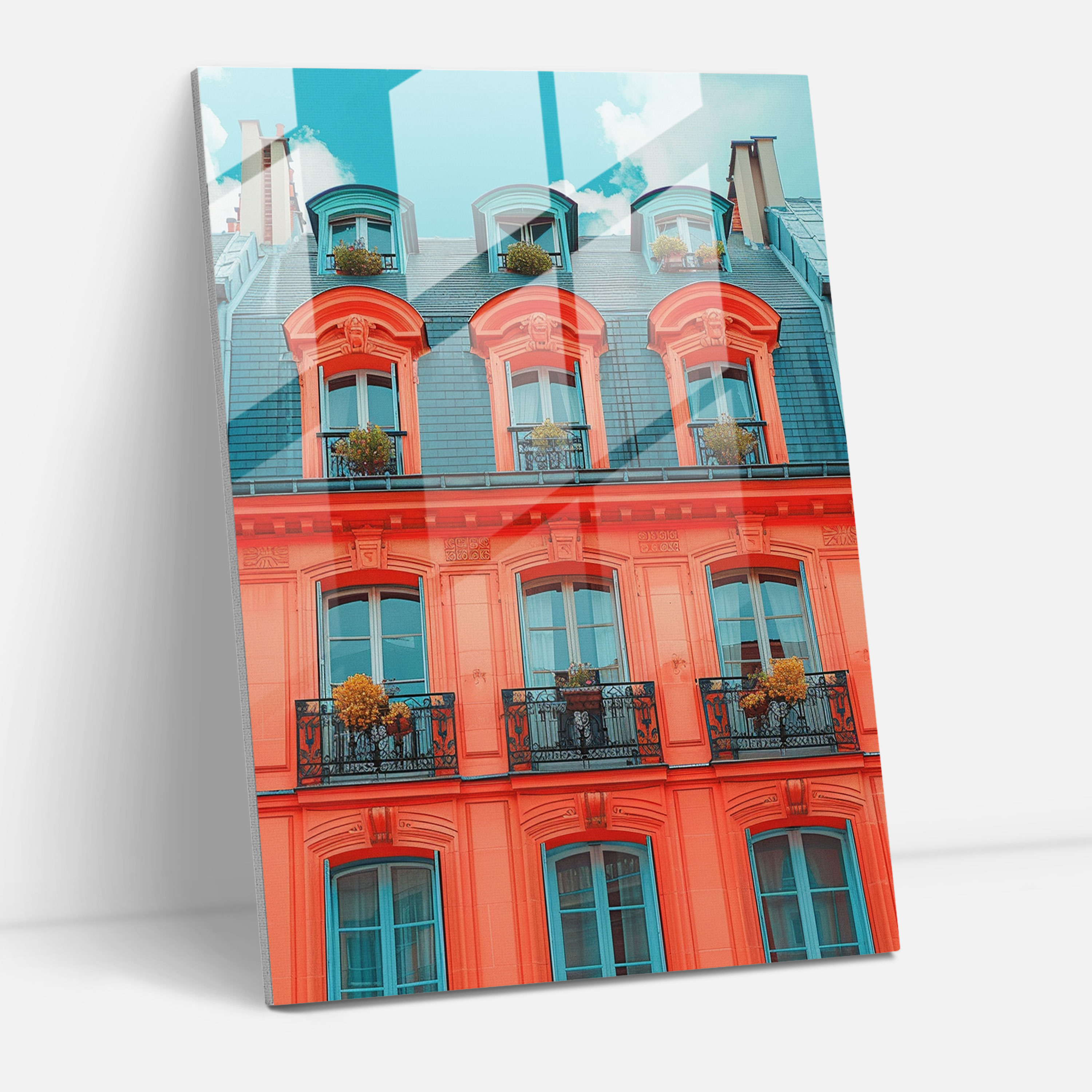 Pop Rococo Cam Sanatı - Klasizm+Popart Cam Sanatı Rococo Mimarisi Modern Sanat