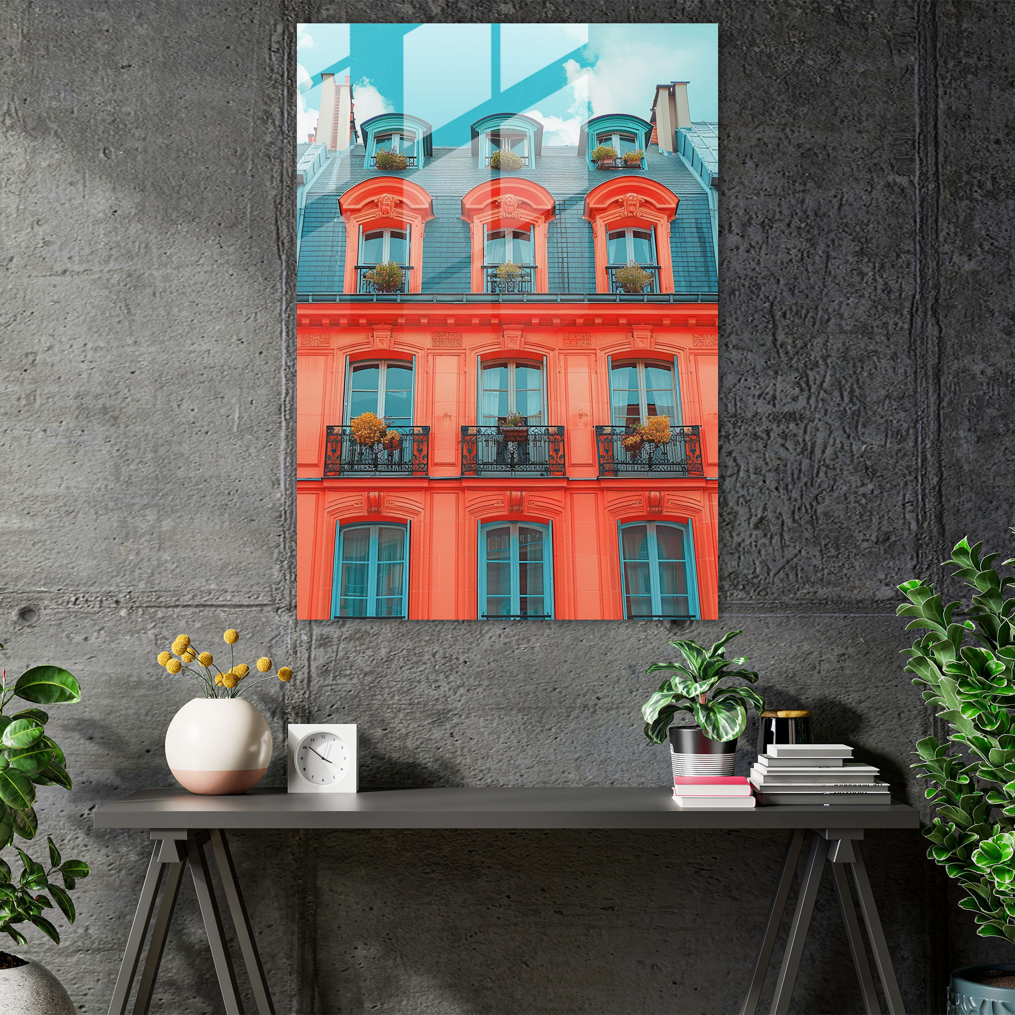 Pop Rococo Cam Sanatı - Klasizm+Popart Cam Sanatı Rococo Mimarisi Modern Sanat