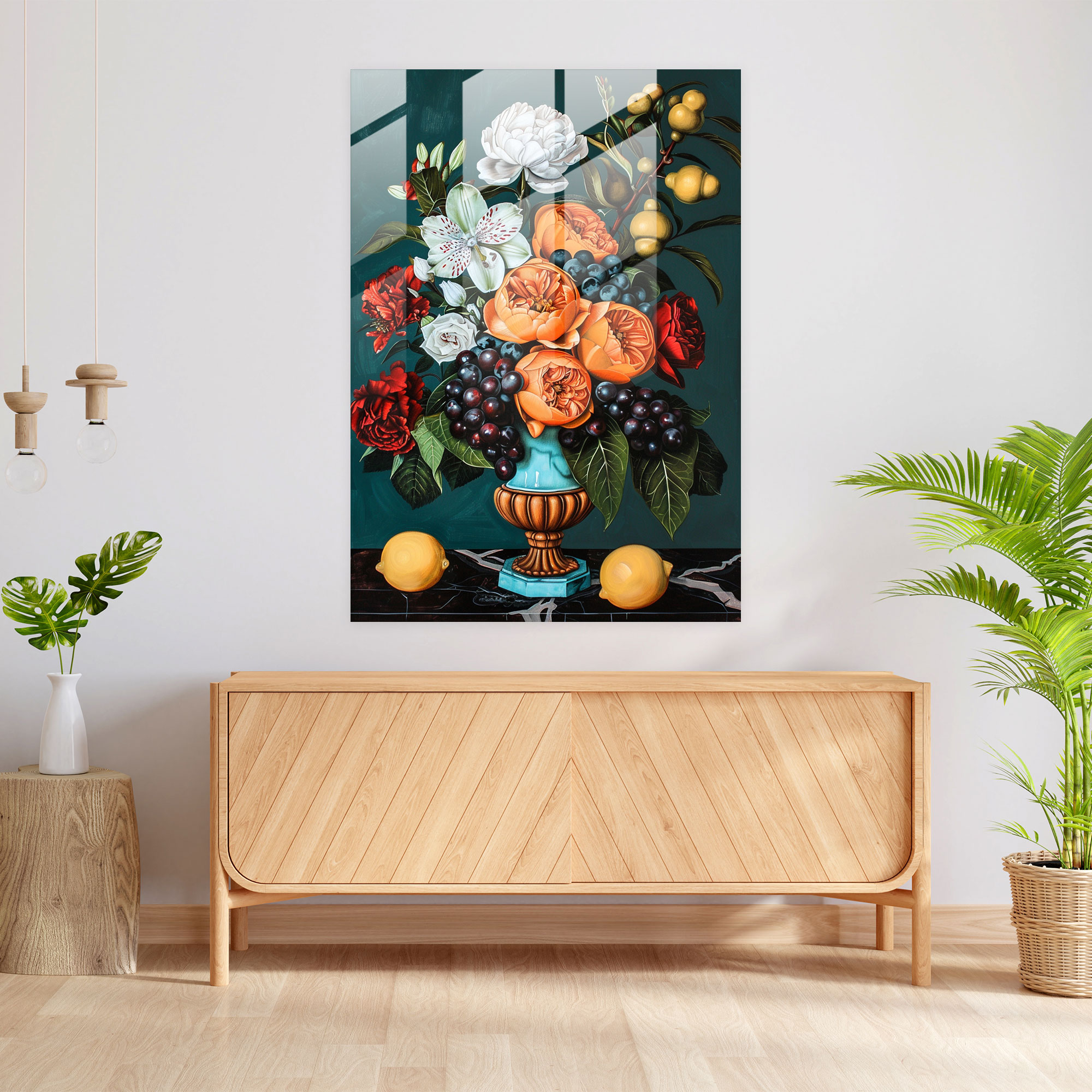 Klasizm ve Pop Artın Buluştuğu Cam Duvar Sanatı - Klasizm ve Popart Cam Sanatı Klasizmi Pop Art ile Birleştirir Cam Duvar Sanatı