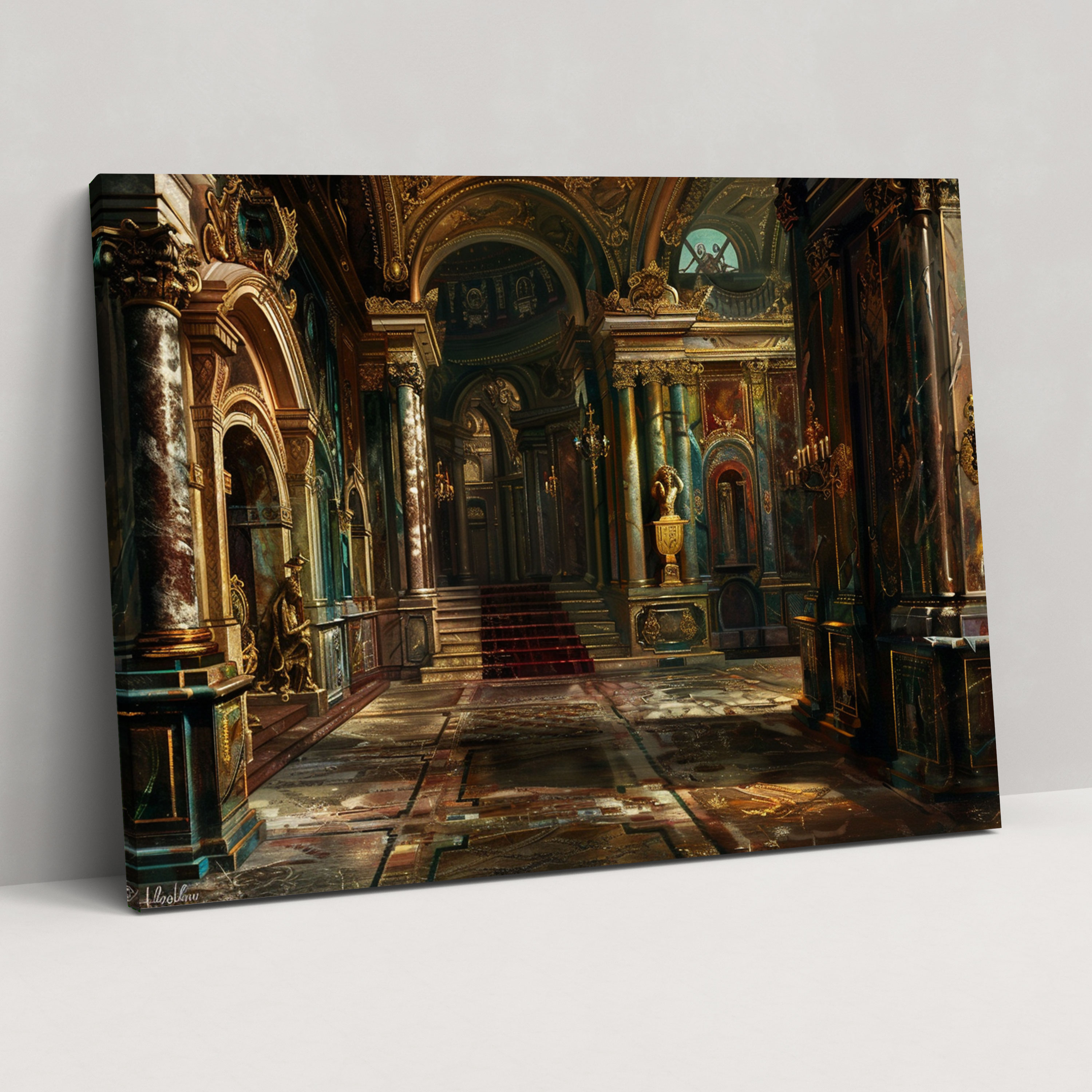 Baroque Classicism Canvas Print - Classicism, Wall Decoration, Canvas, Wall Art