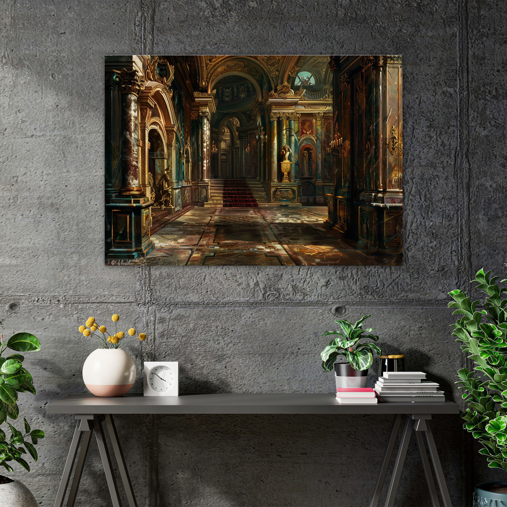 Baroque Classicism Canvas Print - Classicism, Wall Decoration, Canvas, Wall Art