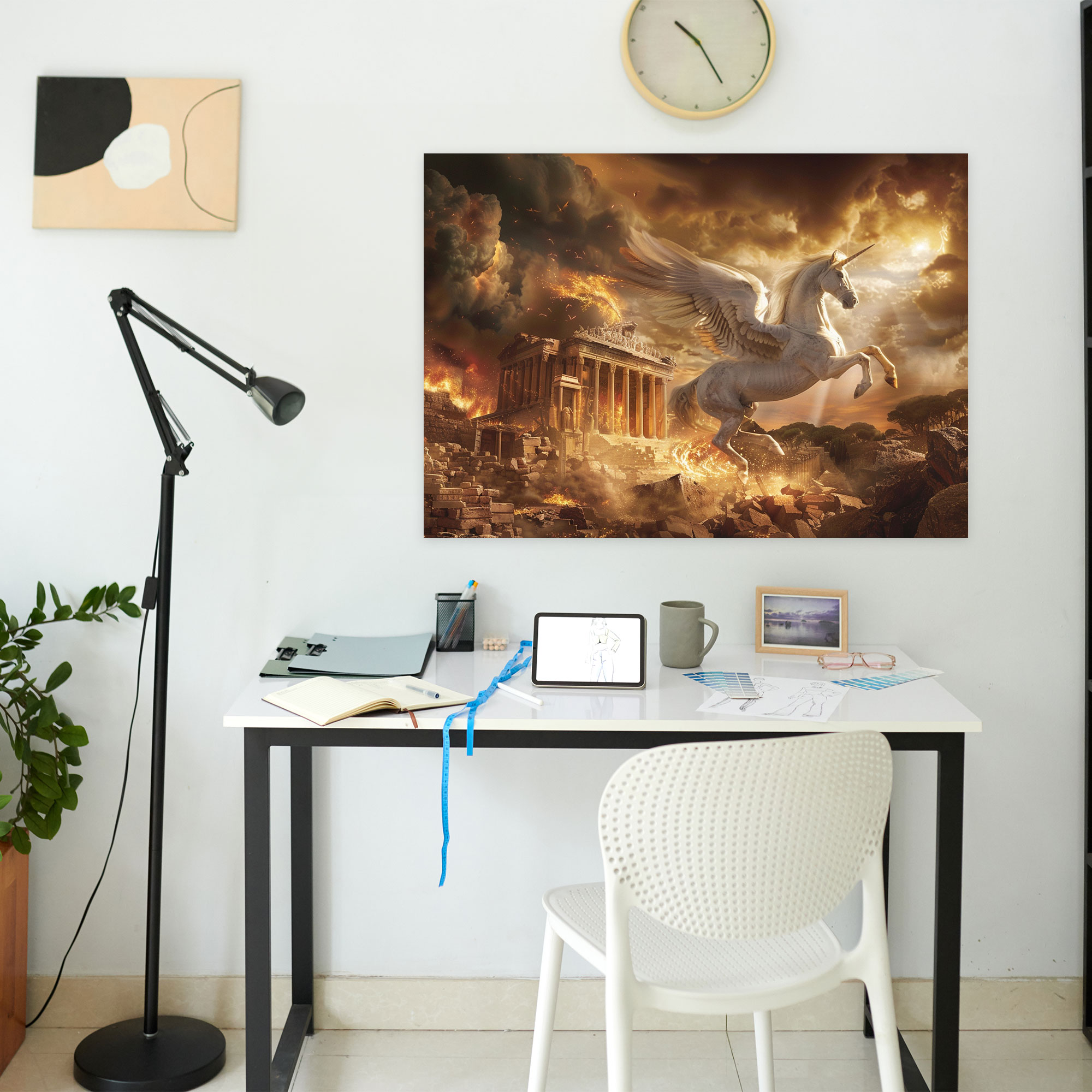 Ancient Roman Classicism Wall Art Canvas Print - Classicism, Canvas Wall Art, Canvas, Home Decoration