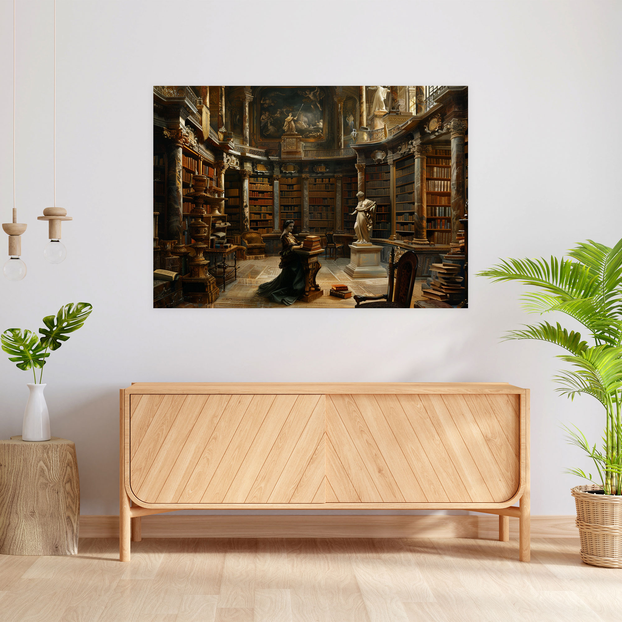 Classic Literature Classicism Canvas Print - Classicism, Home Decoration, Wall Art, Classicism