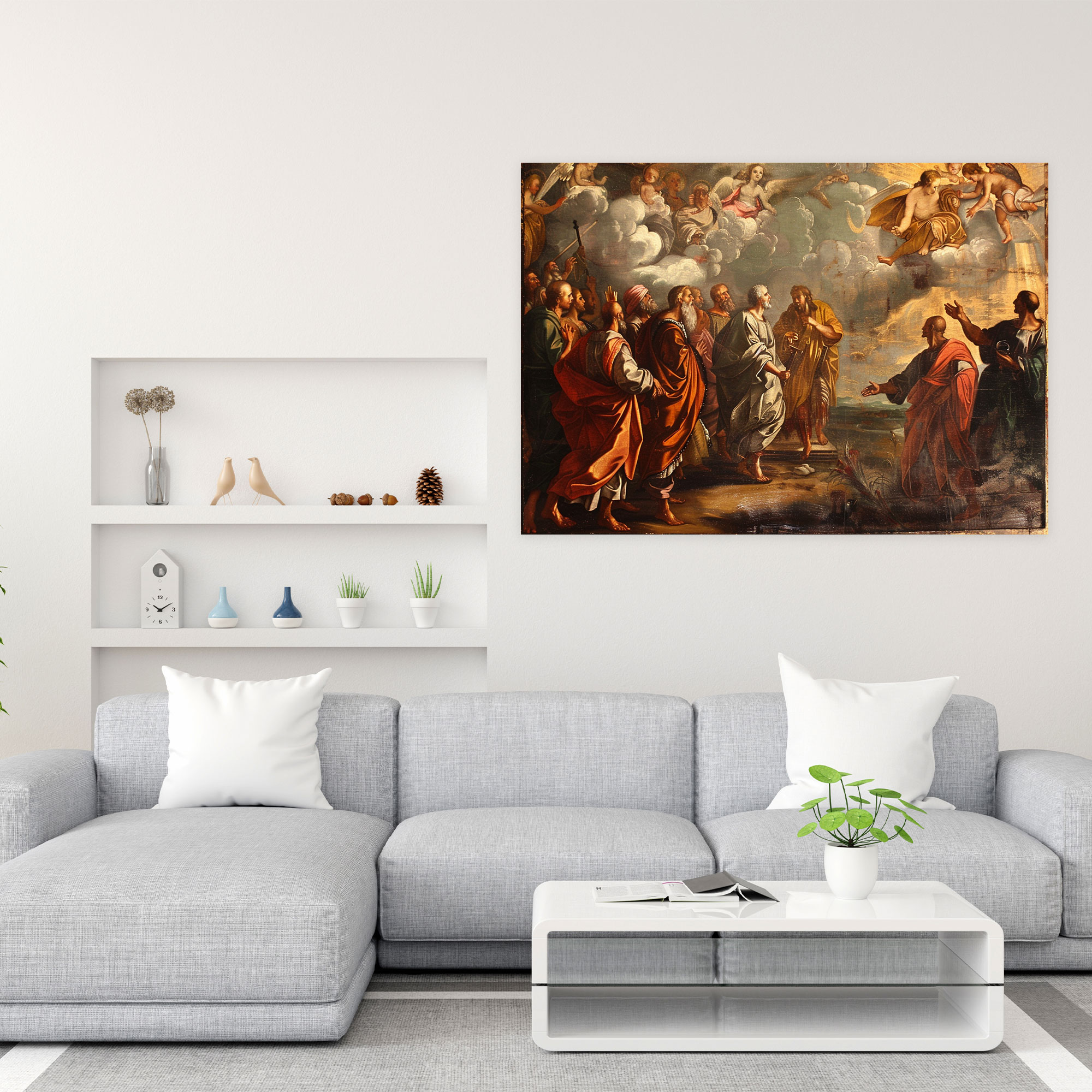 Renaissance Biblical Figures Wall Decoration - Classicism, Canvas Print, Home Decoration, Art History