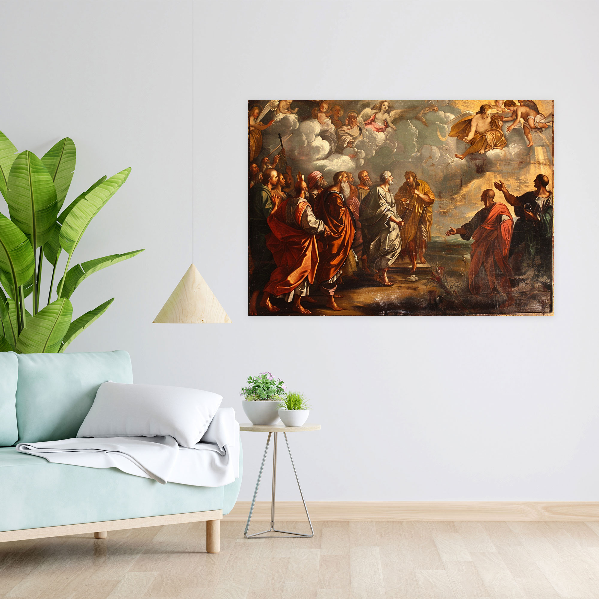 Renaissance Biblical Figures Wall Decoration - Classicism, Canvas Print, Home Decoration, Art History