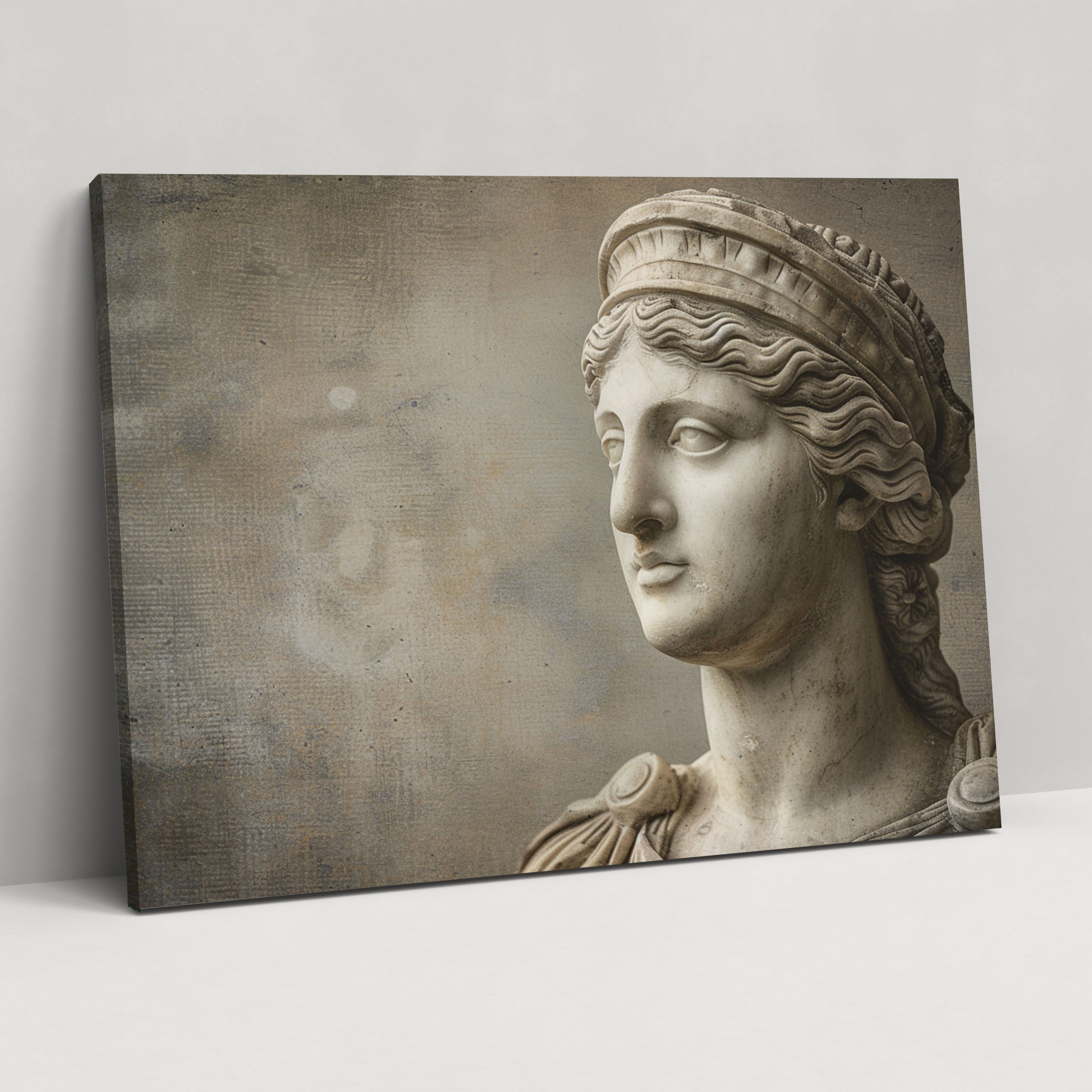 Roman Goddess Marble Canvas Print - Classicism, Roman Sculpture, Home Decoration, Canvas Print
