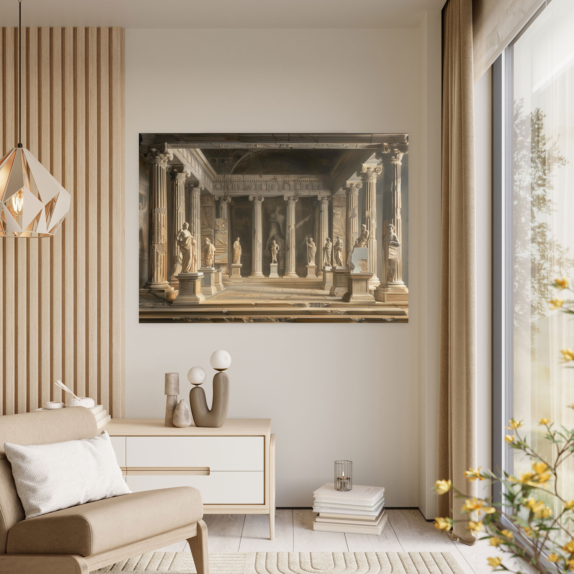 Classicism Canvas Print - Classicism, Classicism, Wall Decoration, Canvas