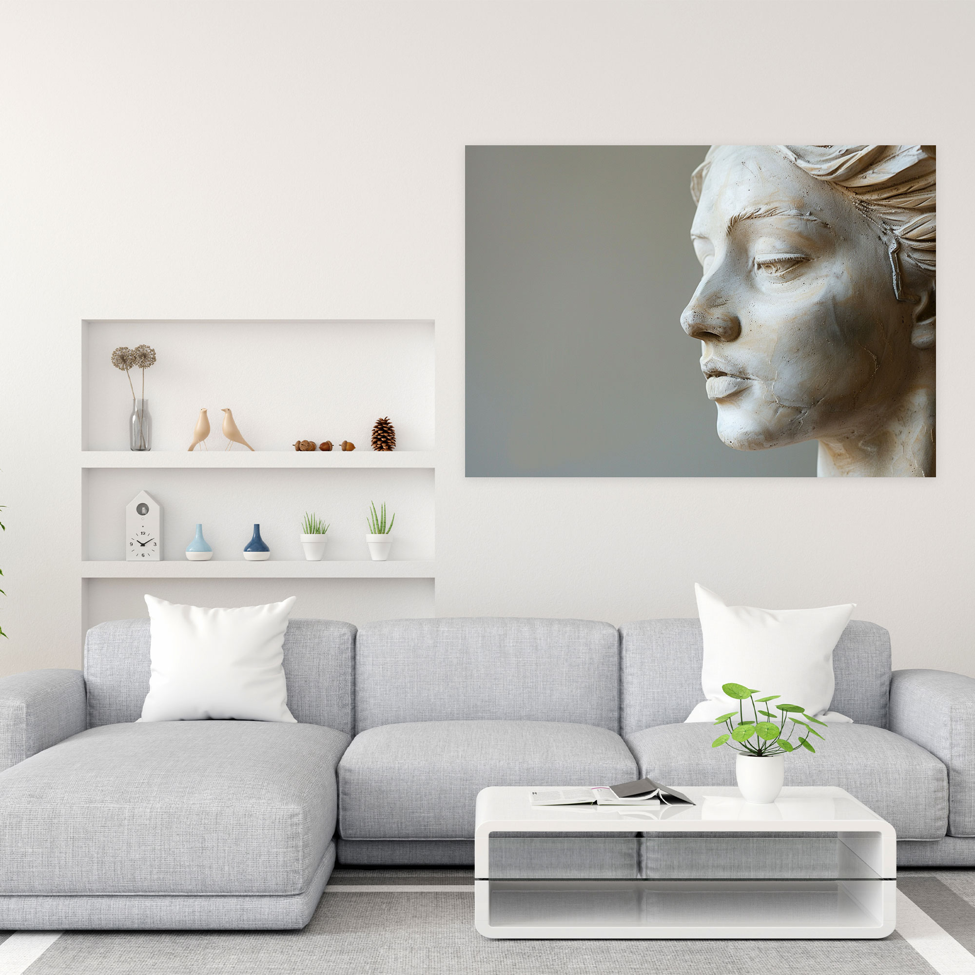 Classicism Canvas Print Of Greek Goddess Wall Decor - Classicism, Canvas Wall Art, Canvas, Wall Art